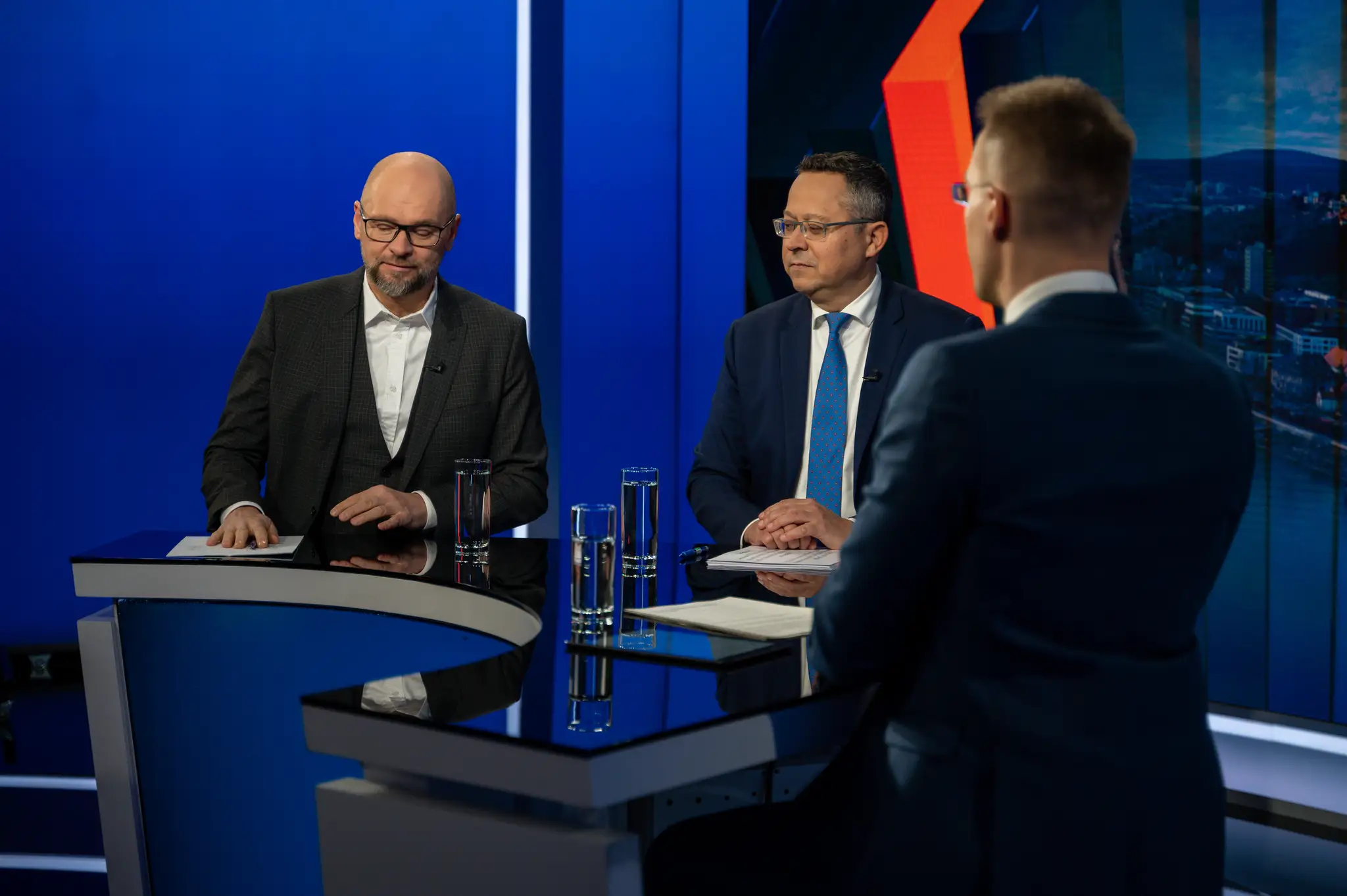 Ladislav Kamenický a Richard Sulík v Na telo