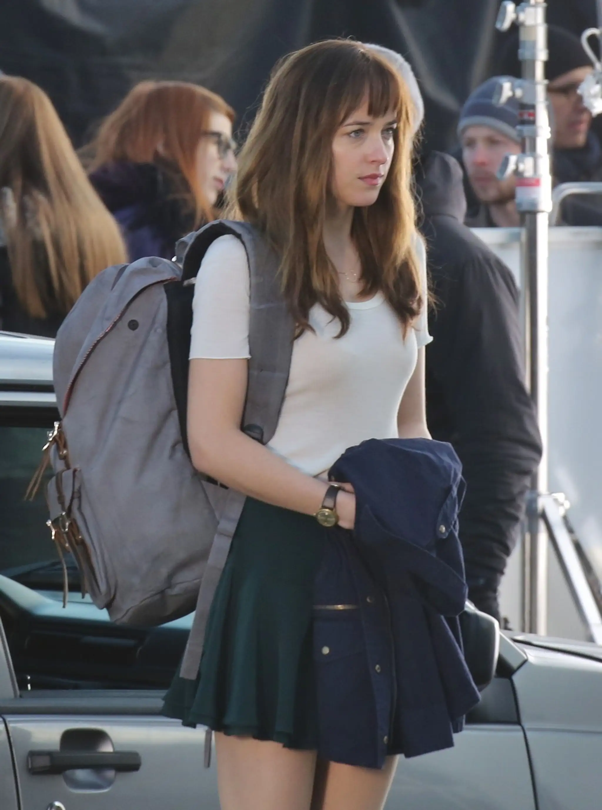 Dakota Johnson nakrúca 50 Odtieňov sivej.