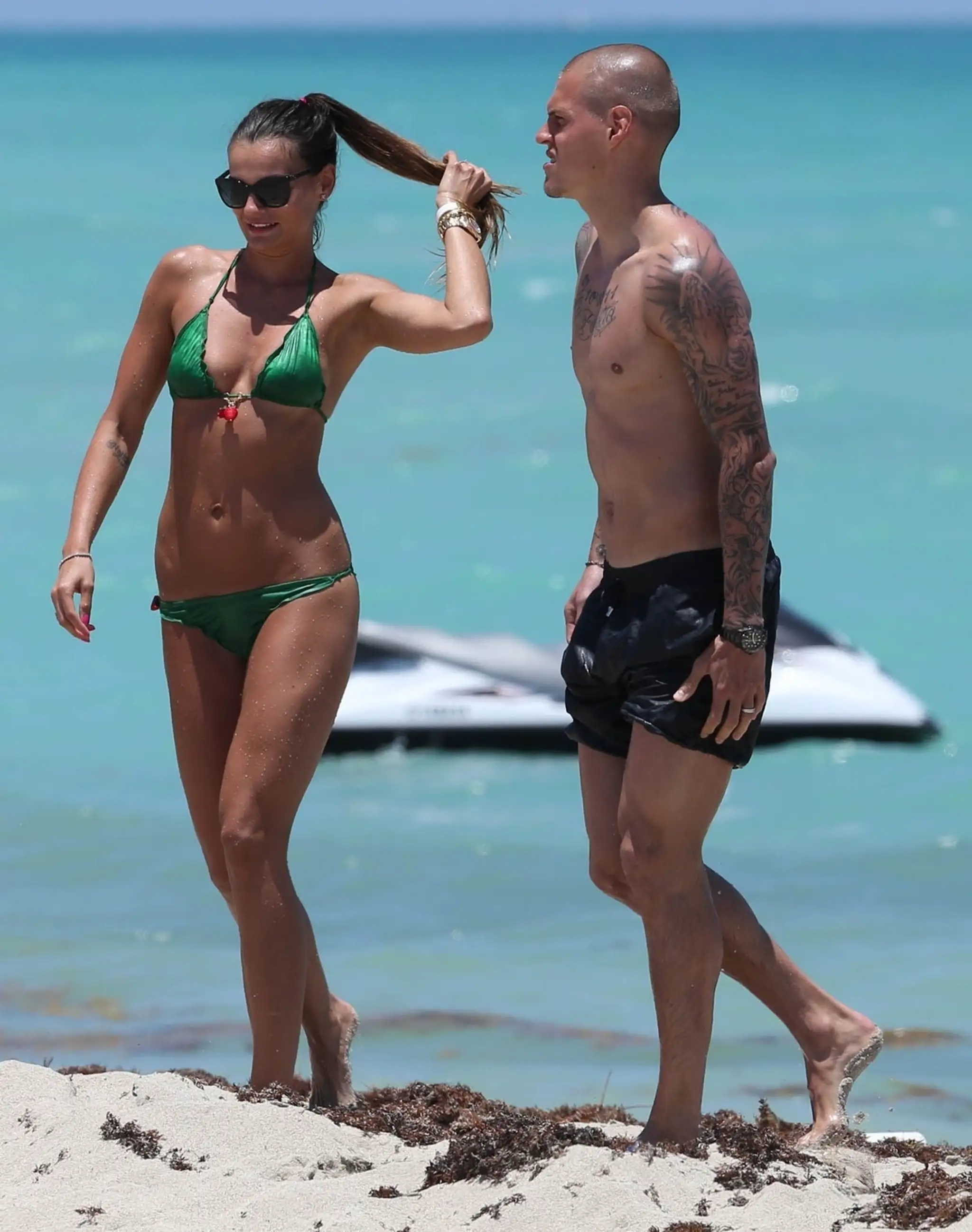 Barbara Lovásová a Martin Škrtel