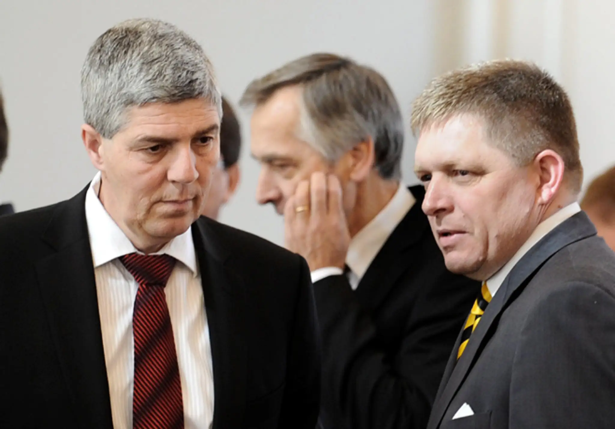 Béla Bugár a Robert Fico na archívnej snímke.
