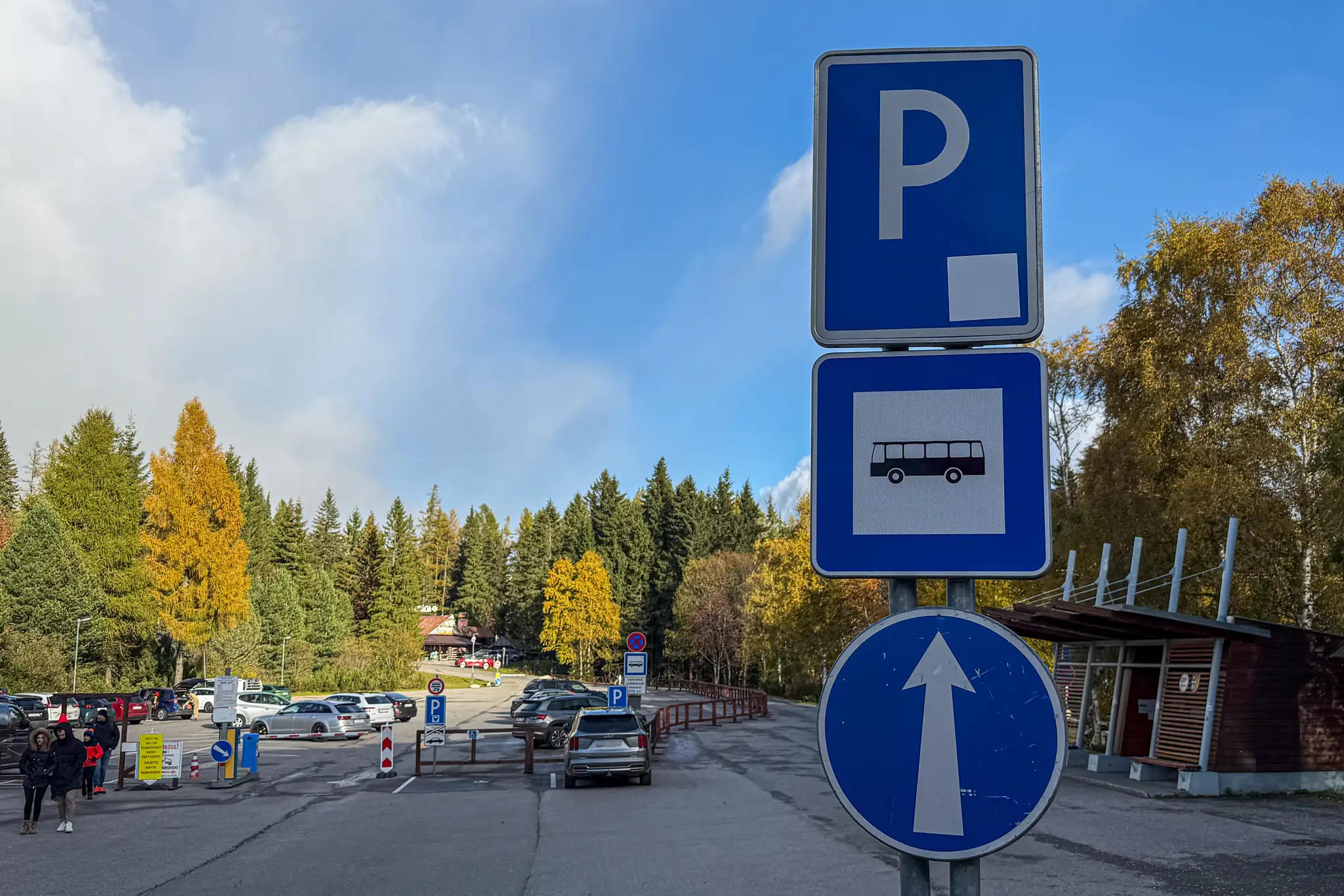 Parkovanie v Tatrách (ilustračná fotografia).