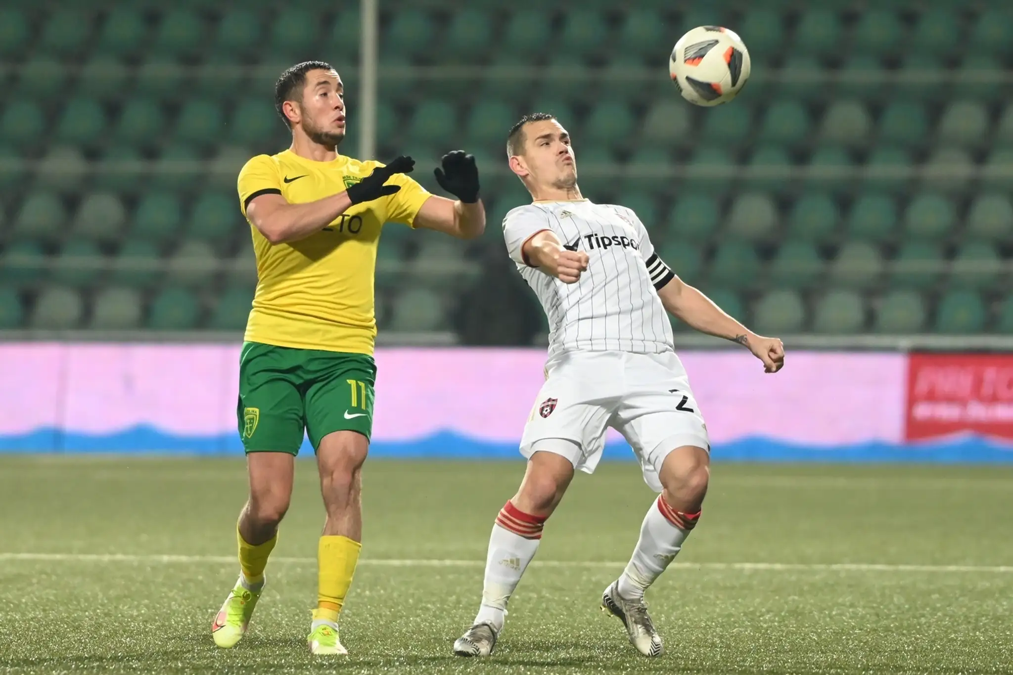 Vahan Bičachčian v zápase proti Spartaku Trnava.