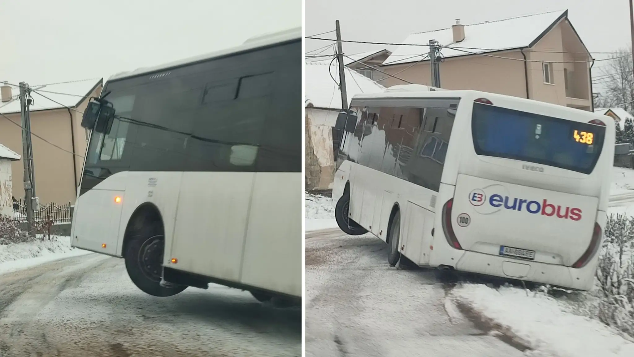 Autobus v Spišskom Štvrtku.