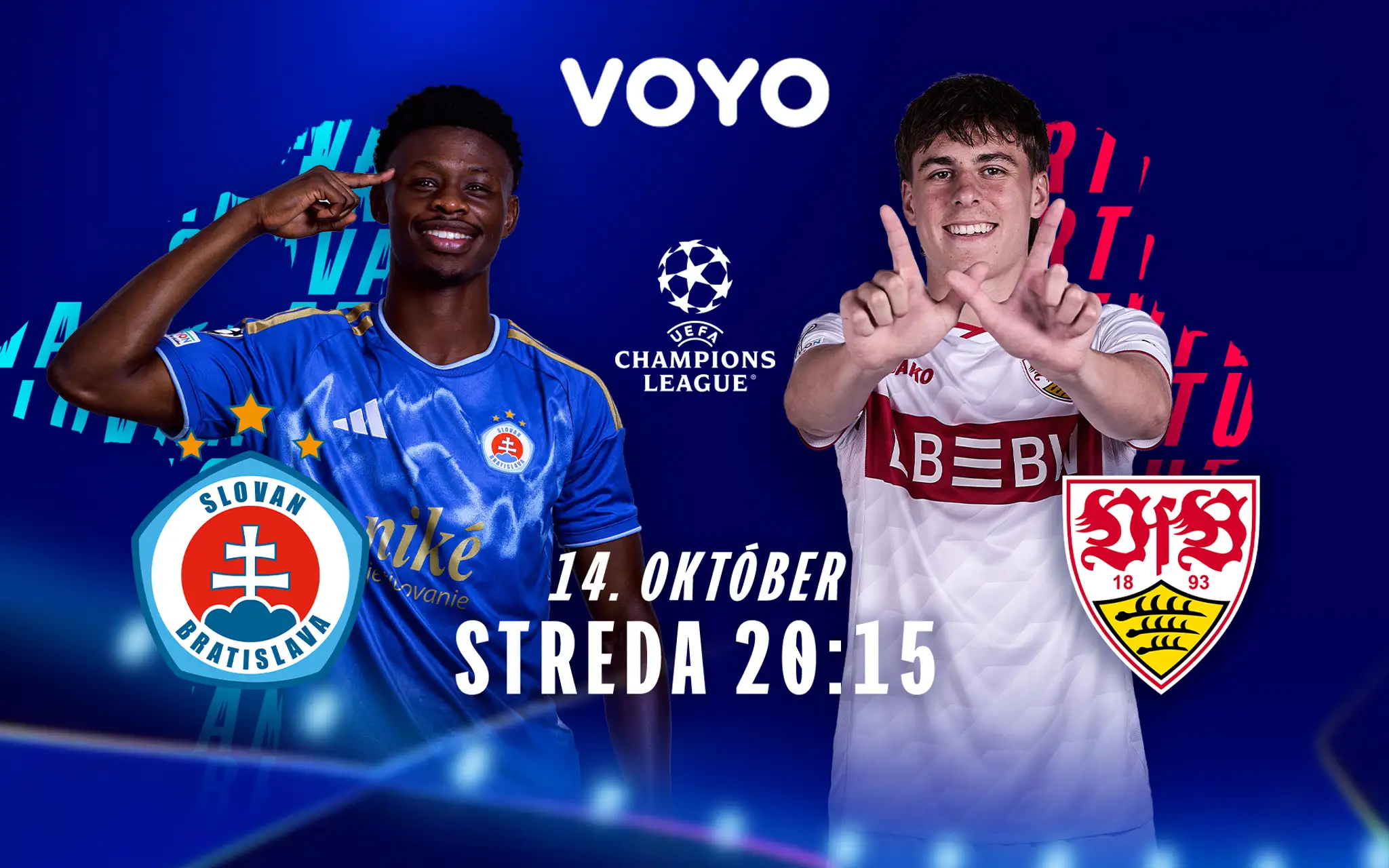 Liga majstrov_ŠK Slovan Bratislava vs. VfB Stuttgart