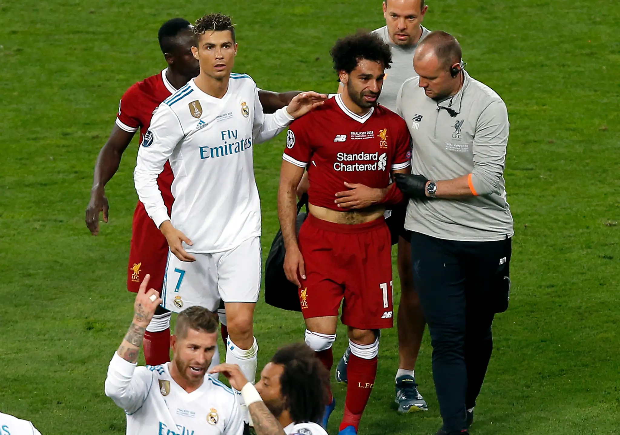 Ronaldo vzdal hold súperovi Salahovi.
