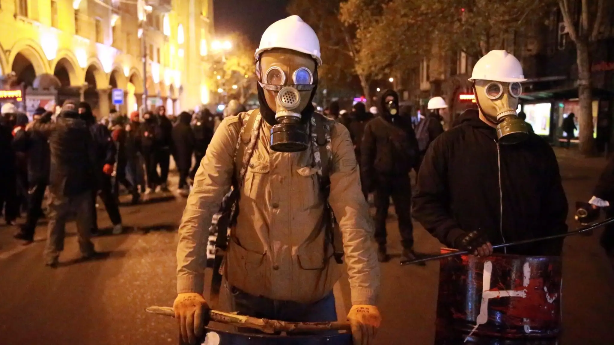 Protesty v Gruzínsku