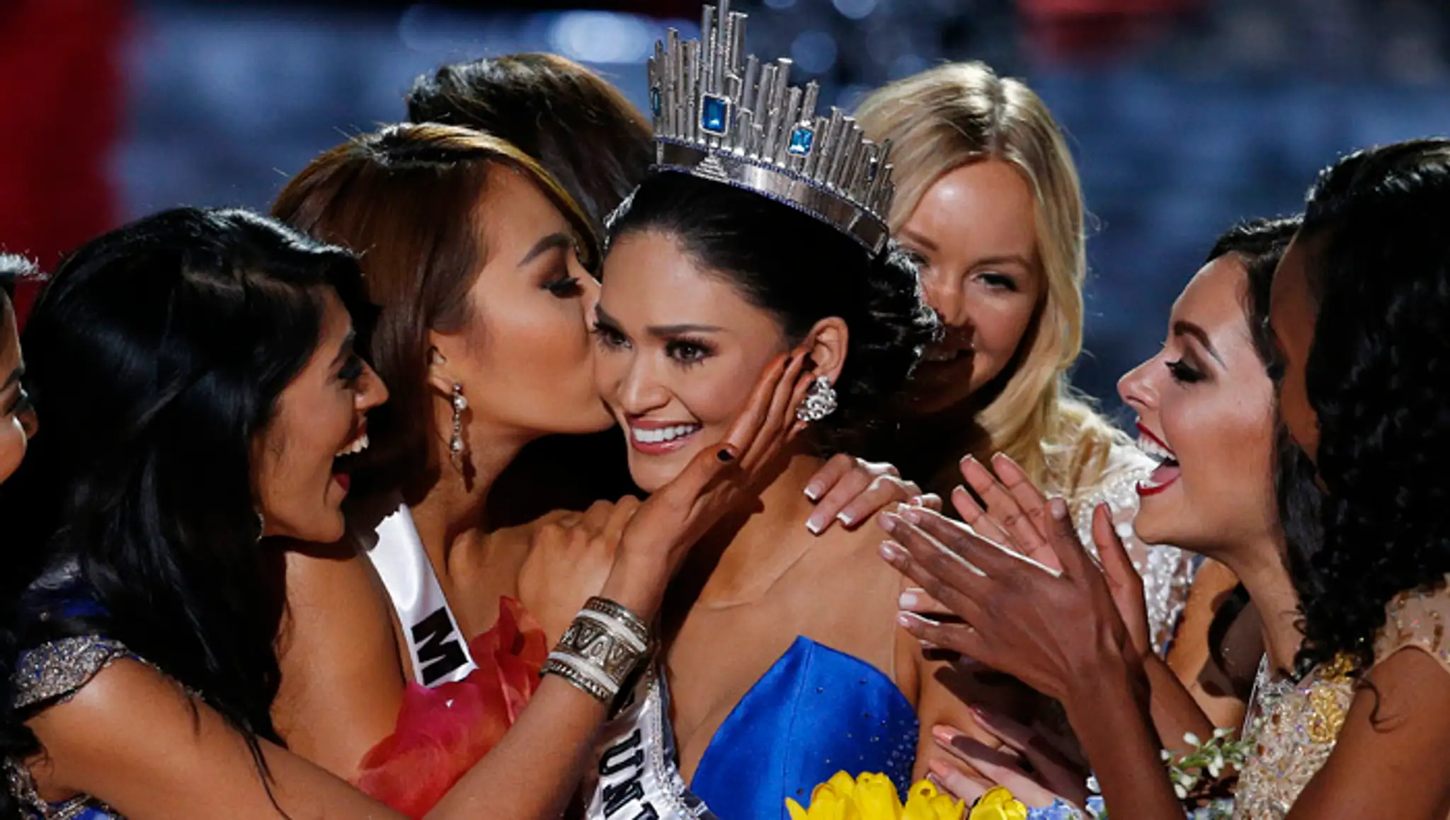 Miss Universe 2015 - 26-ročná herečka a modelka z Filipín Pia Wurtzbachová.