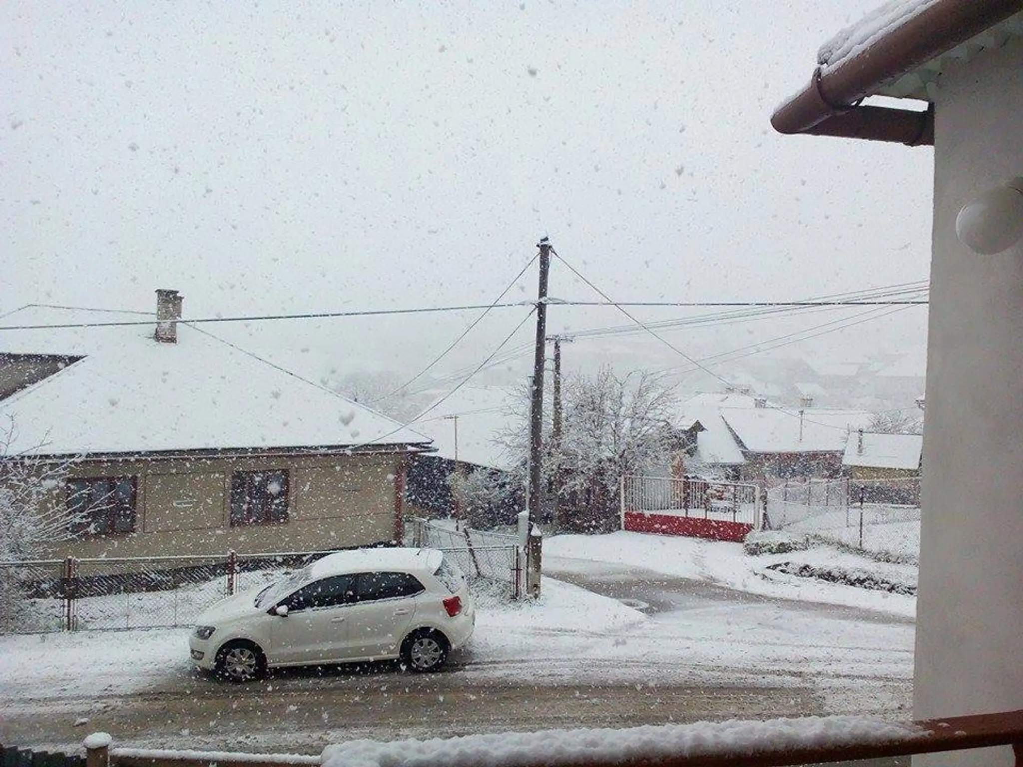 Sneženie v Brutovciach