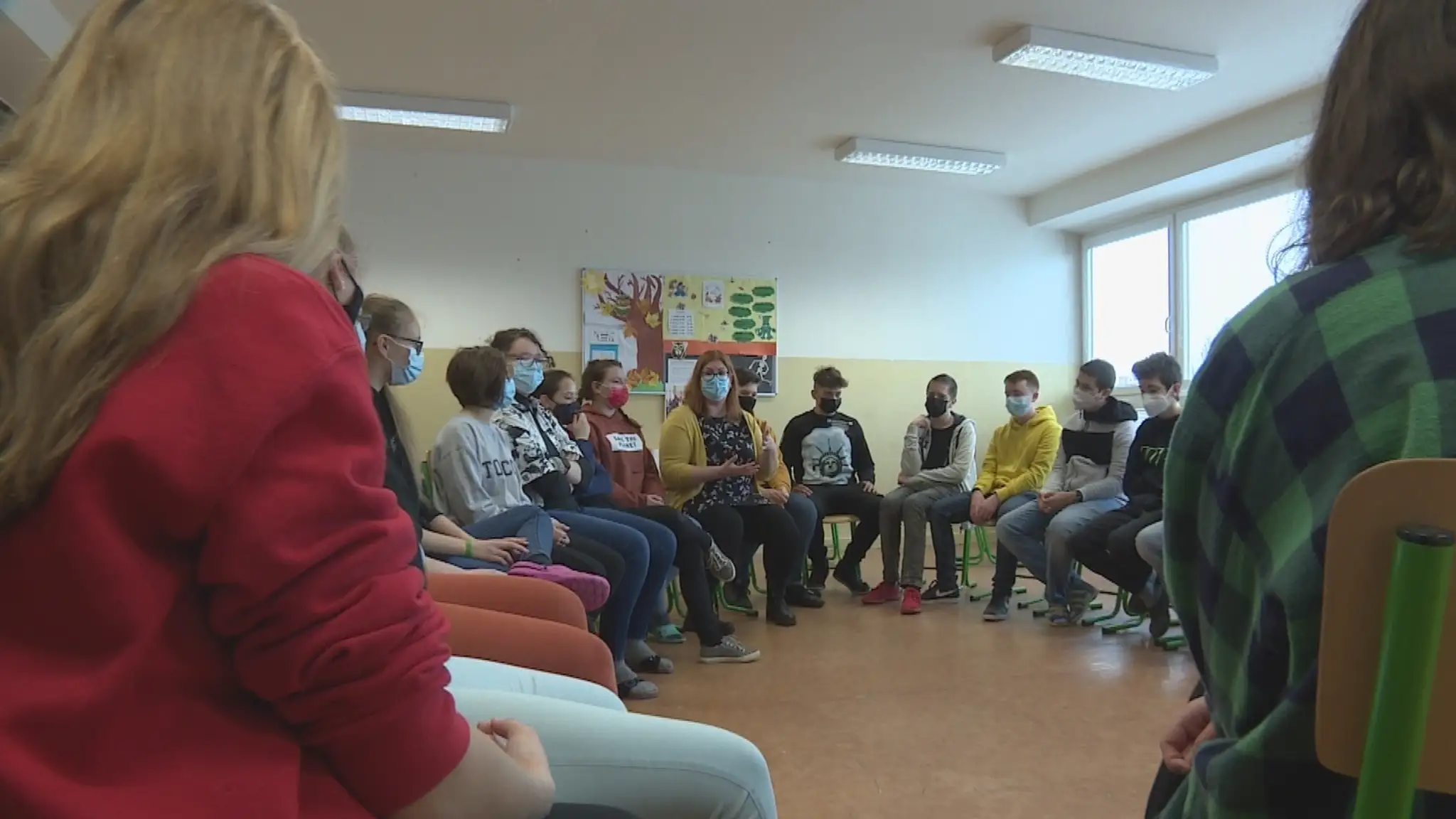 Školáci sa stretli po veľmi dlhom čase.
