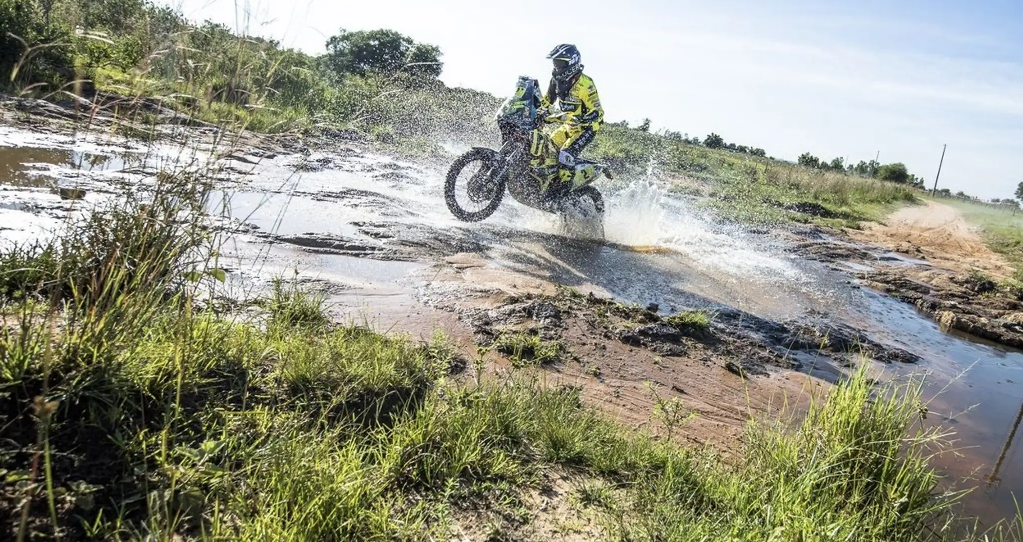 Štefan Svitko počas druhej etapy Rely Dakar 2017.