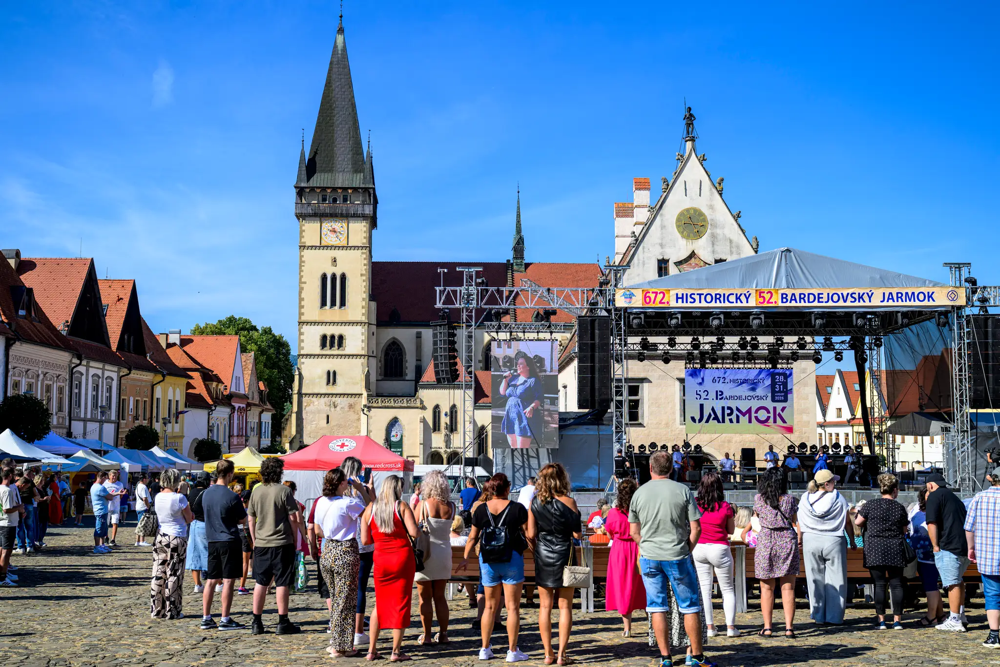 Jarmok, koncert. Ilustračná snímka