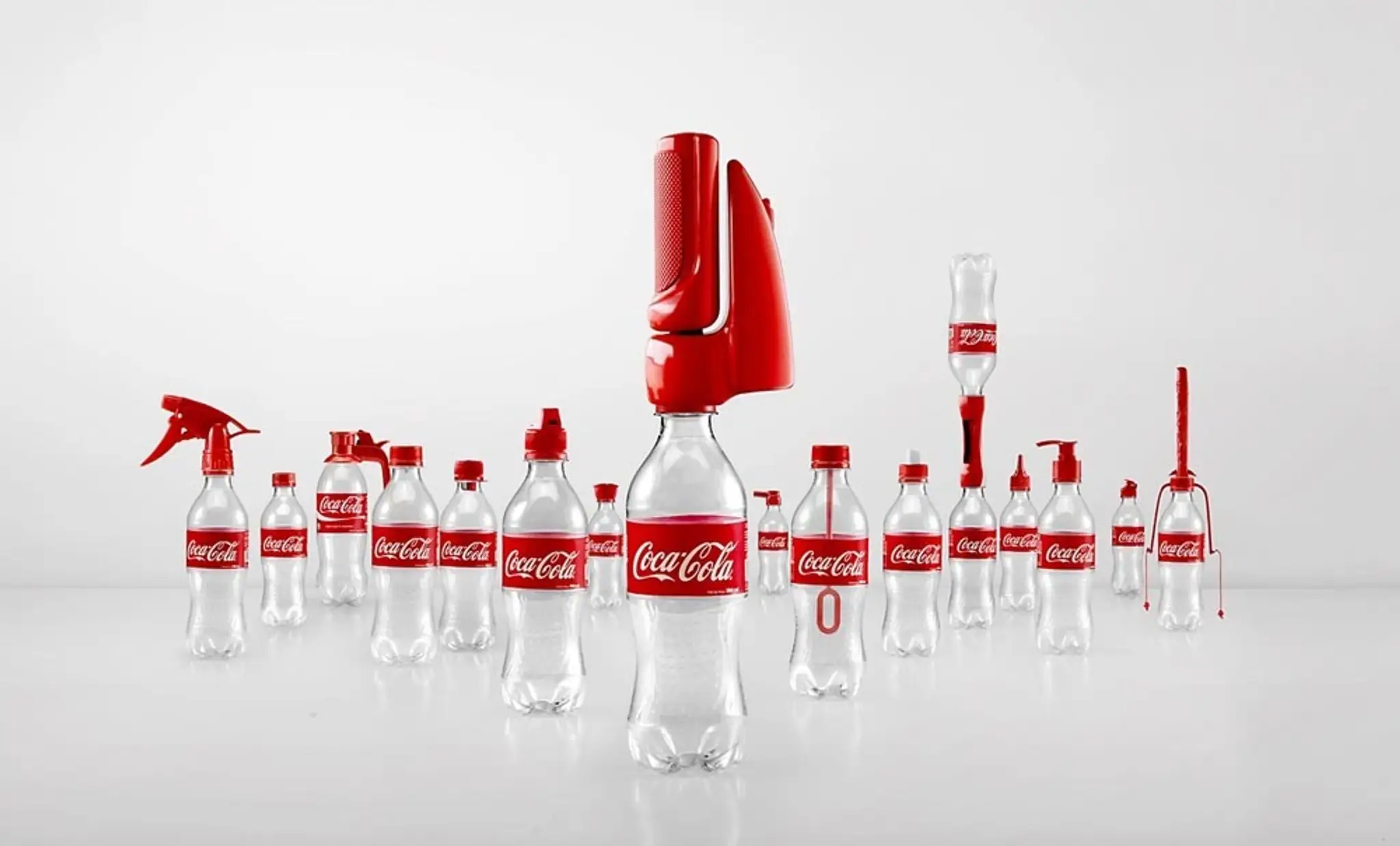 Coca Cola násady.