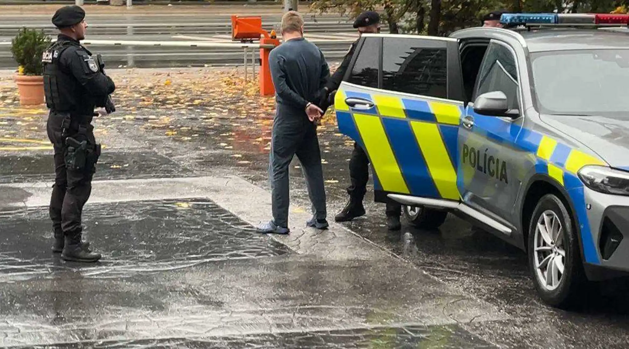 Matej, ktorého po útoku vo vlaku vzali do väzby.