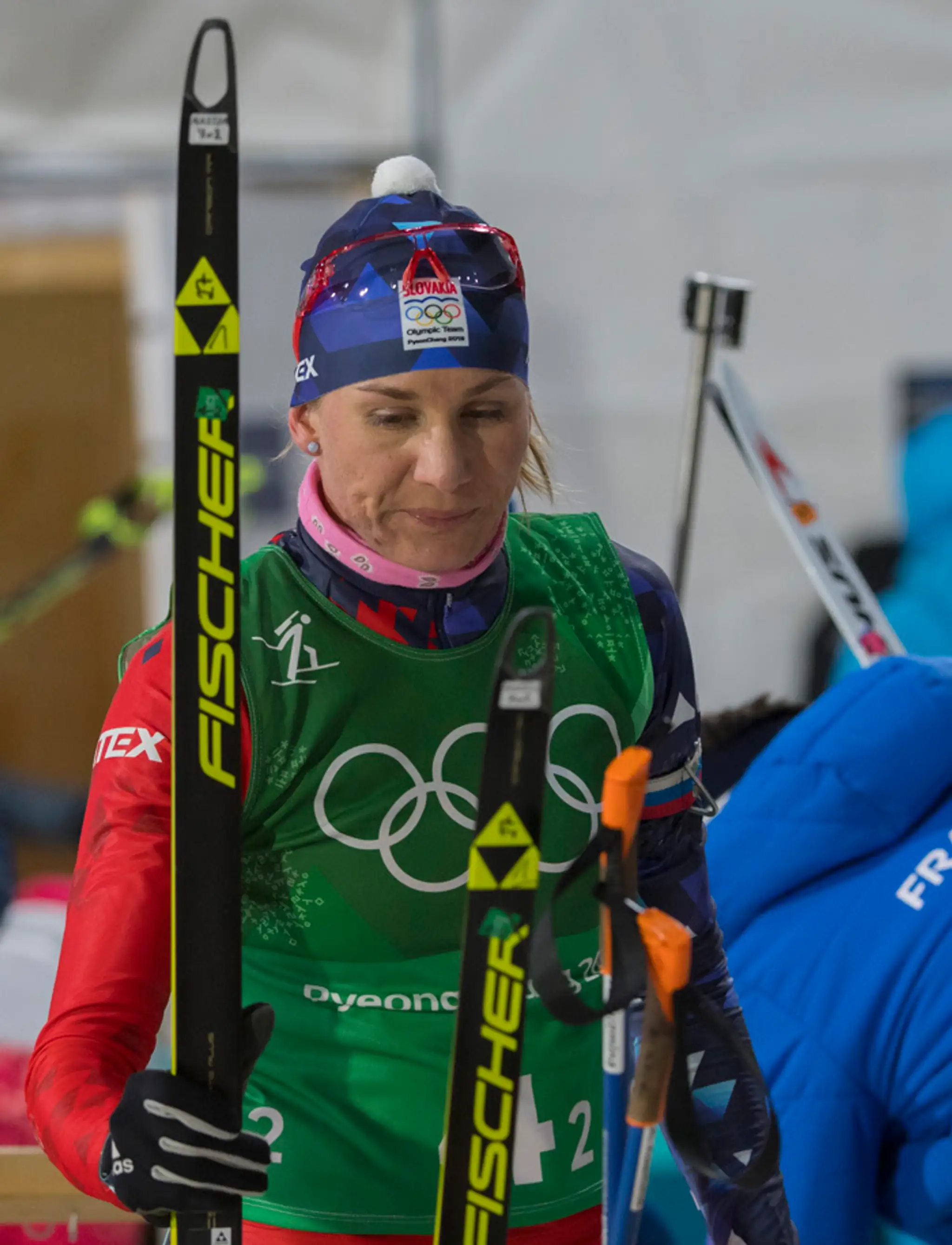Anastasia Kuzminová odstupuje z pretekov miešaných štafiet na ZOH v Pjongčangu.