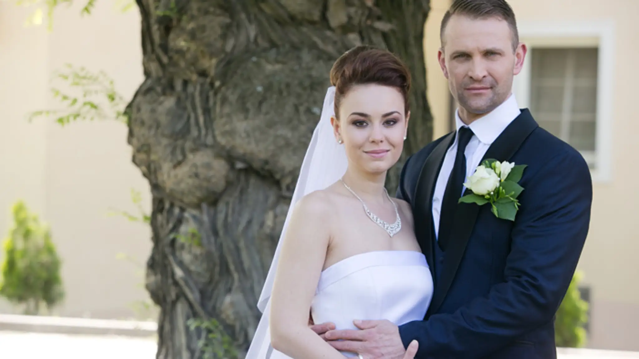 Svadba v seriáli Chlapi neplačú - Dominika Kavaschová, Tomáš Maštalír