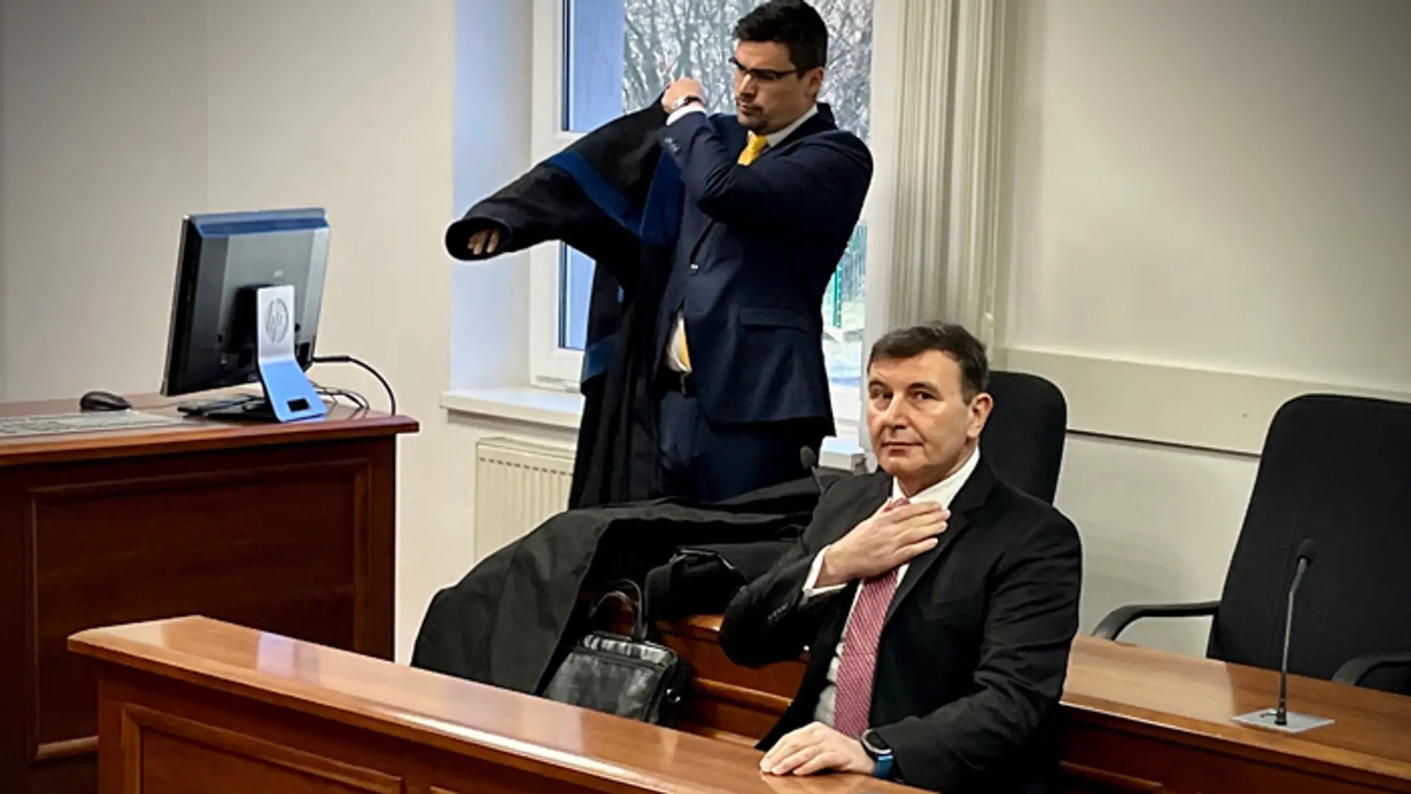František Imrecze na súde.