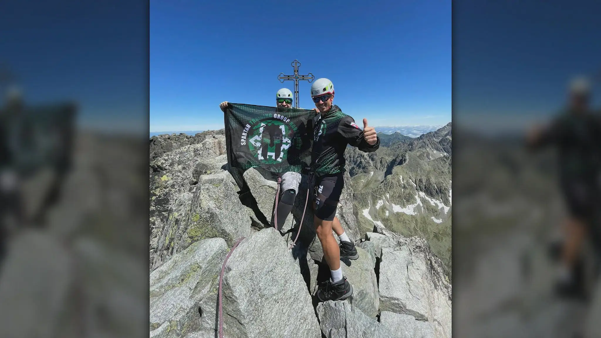 Maroš len s jednou nohou vystúpil na Gerlachovský štíť