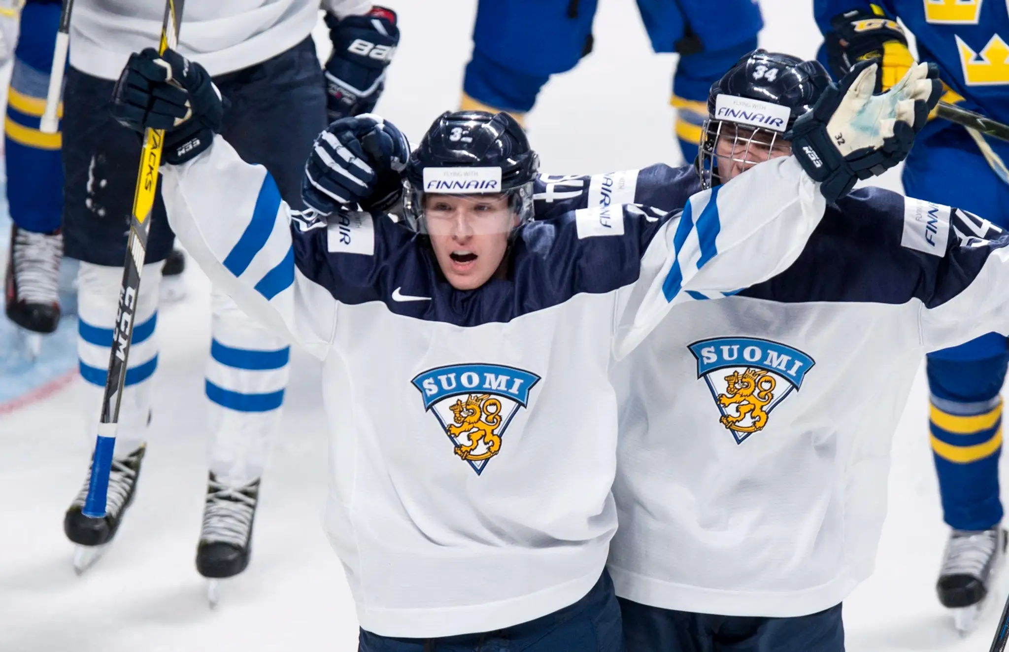 Fínska juniorská reprezentácia.