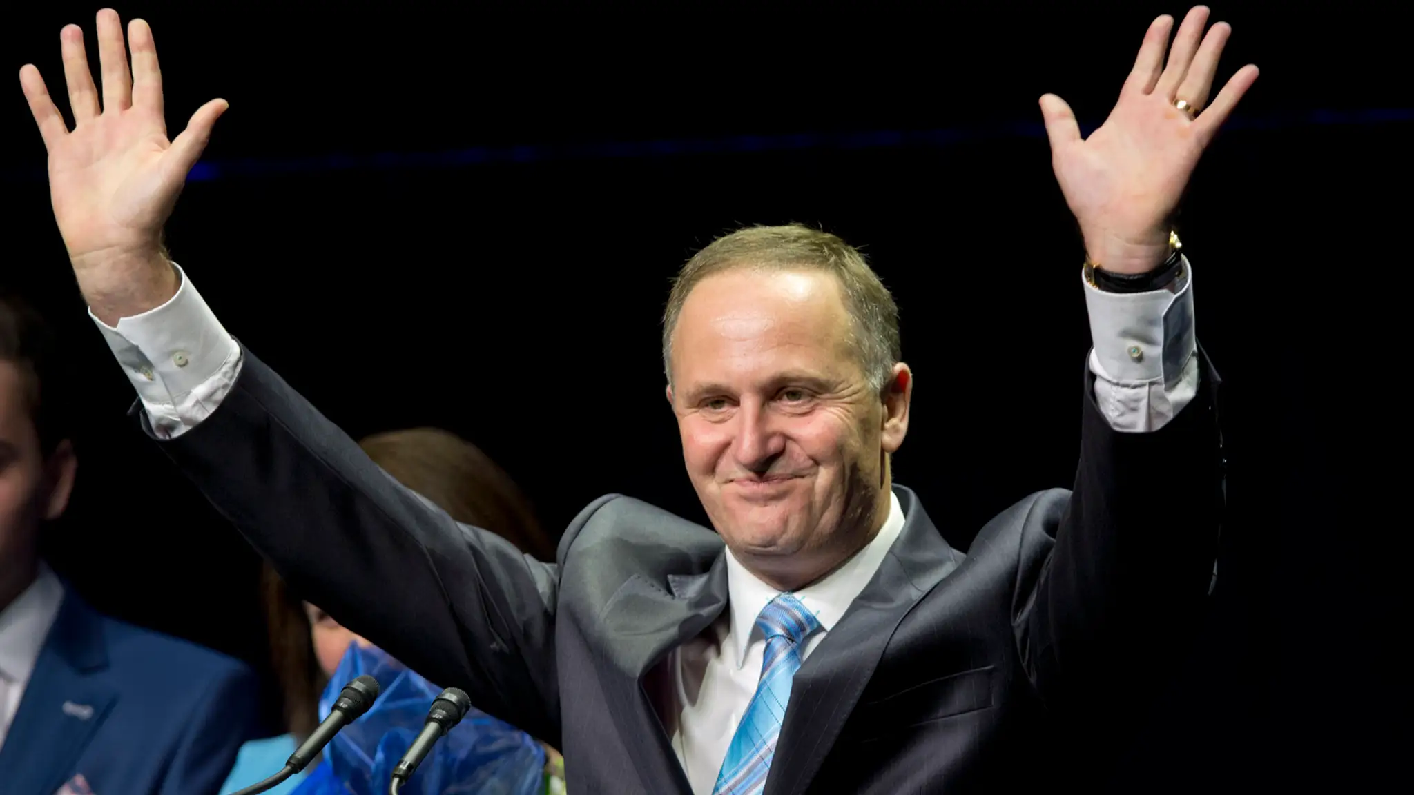 Novozélandský premiér John Key.