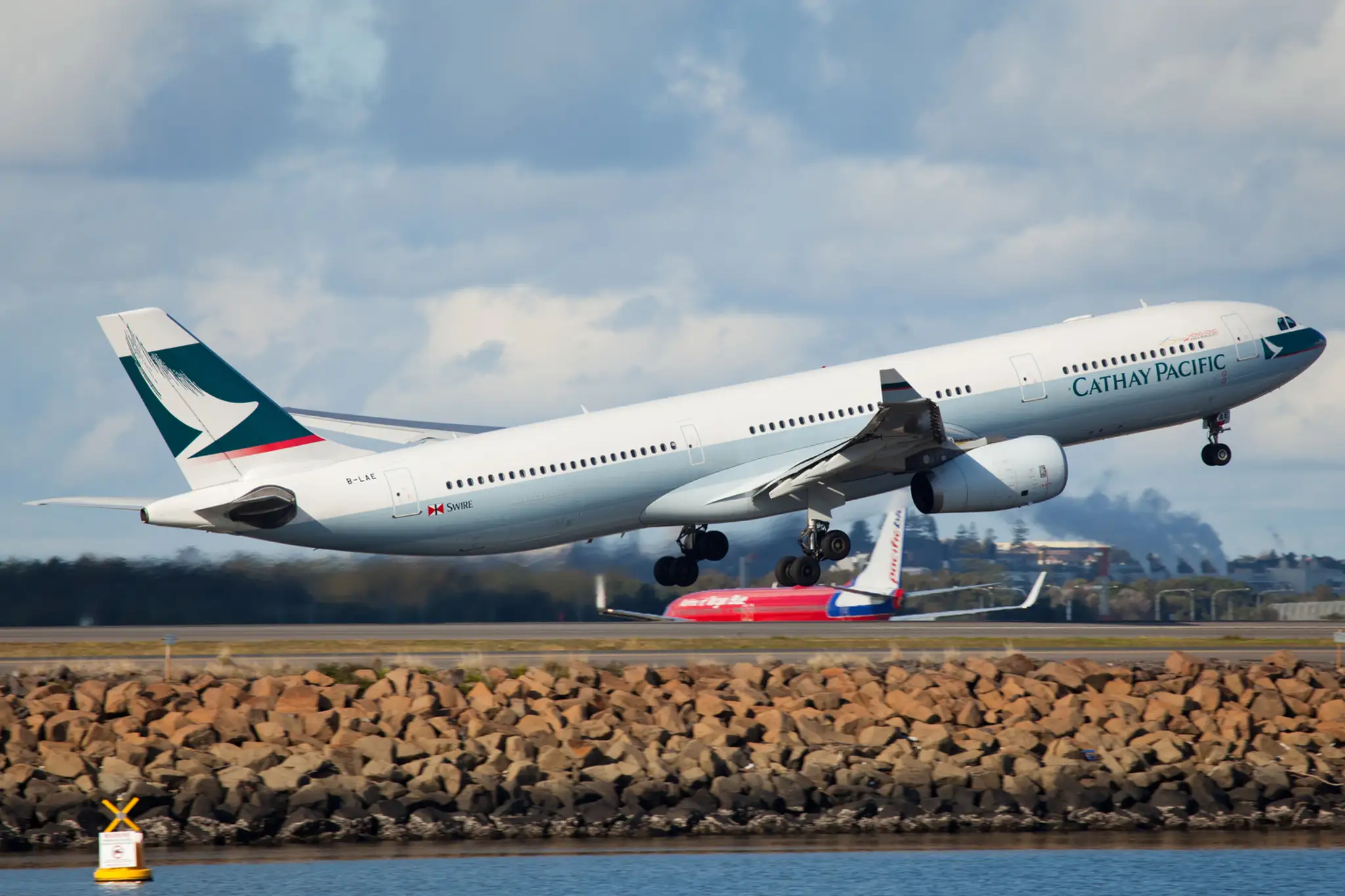 Airbus A330 vo farbách Cathay Pacific
