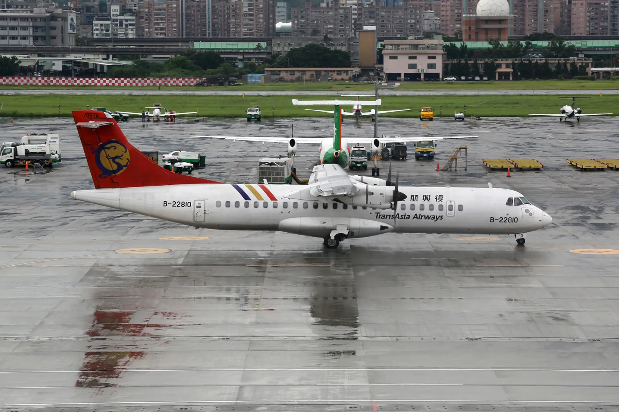 Lietadlo TransAsia necelý týždeň pred pádom