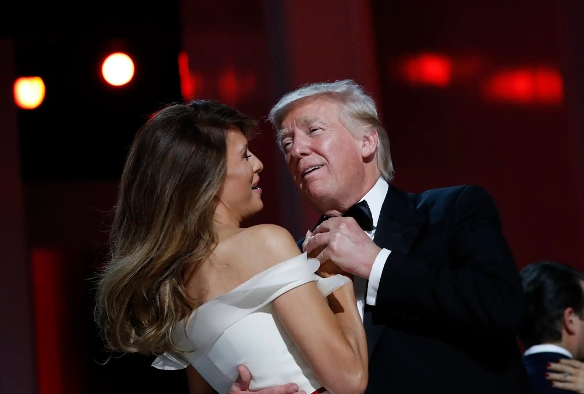 Donald Trump s manželkou Melaniou.
