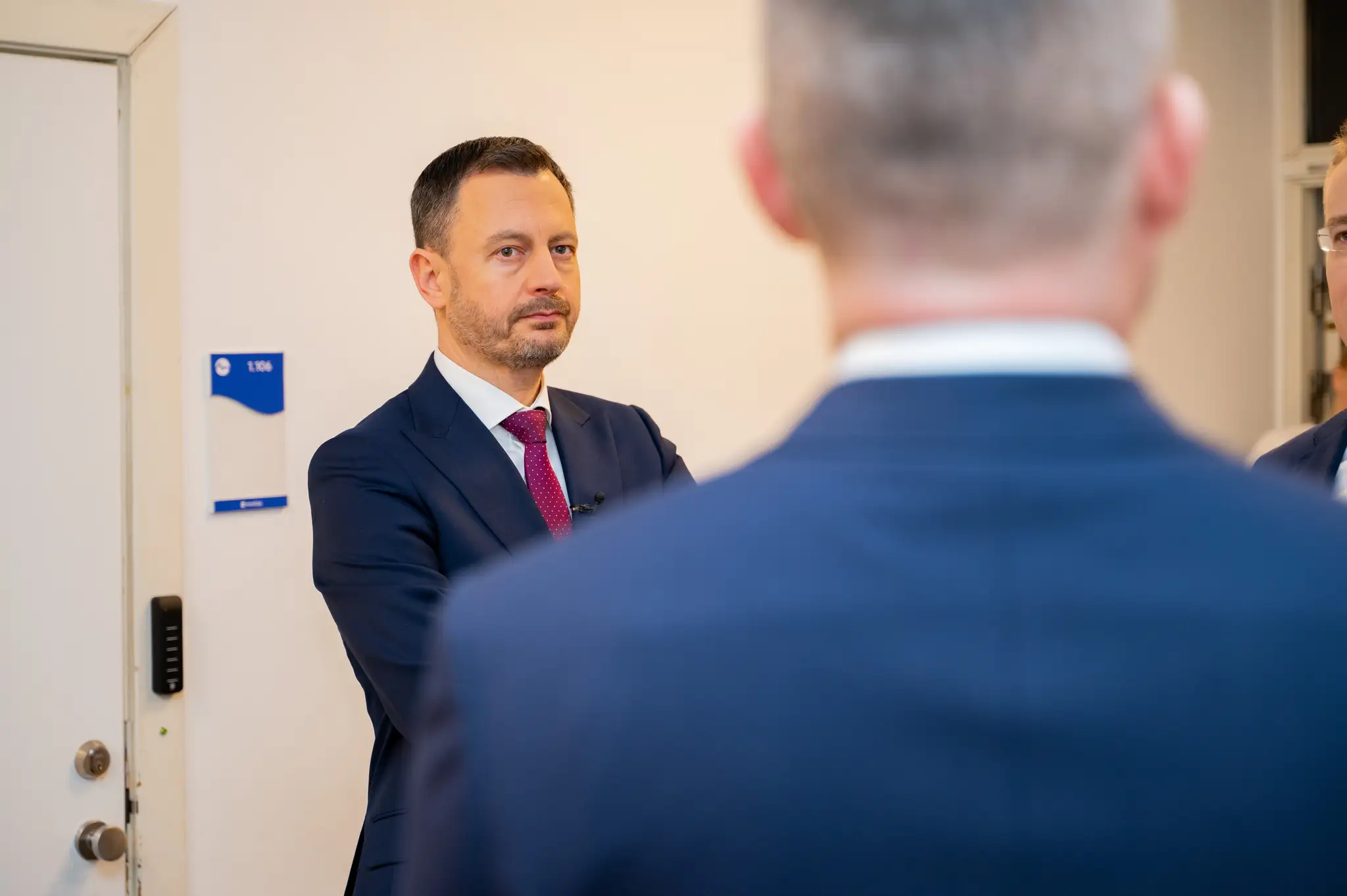 Peter Pellegrini a Eduard Heger v relácii Na telo.