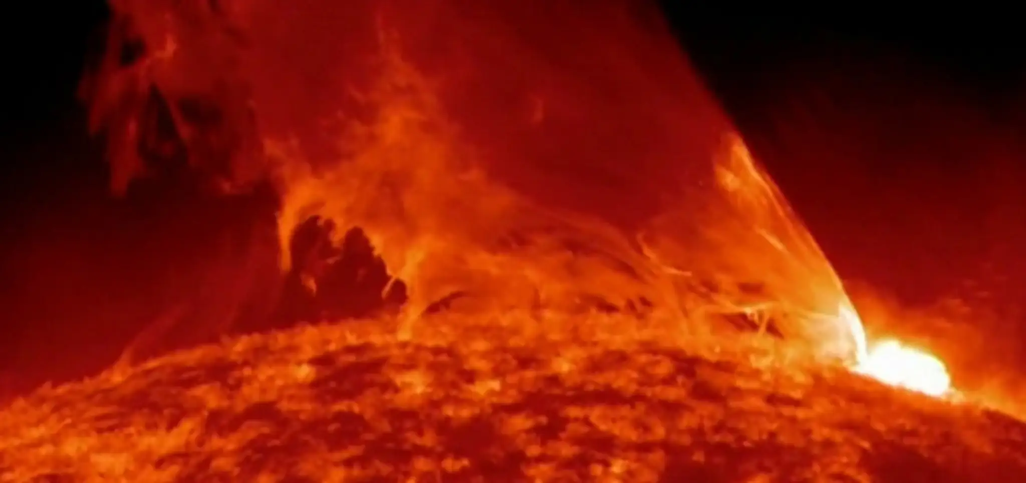Erupcia na Slnku