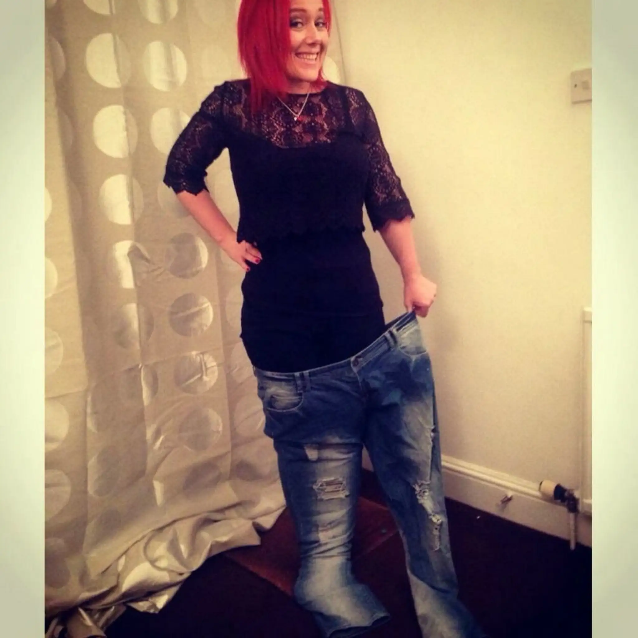 Sammi Dagger po schudnutí.