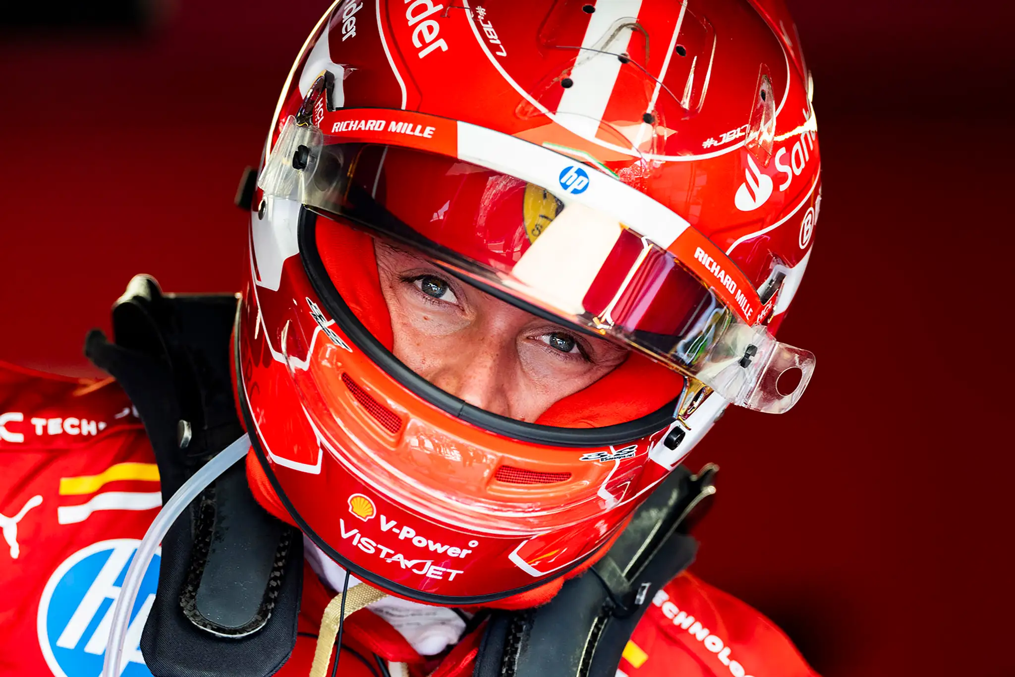Monačan Charles Leclerc z Ferrari.