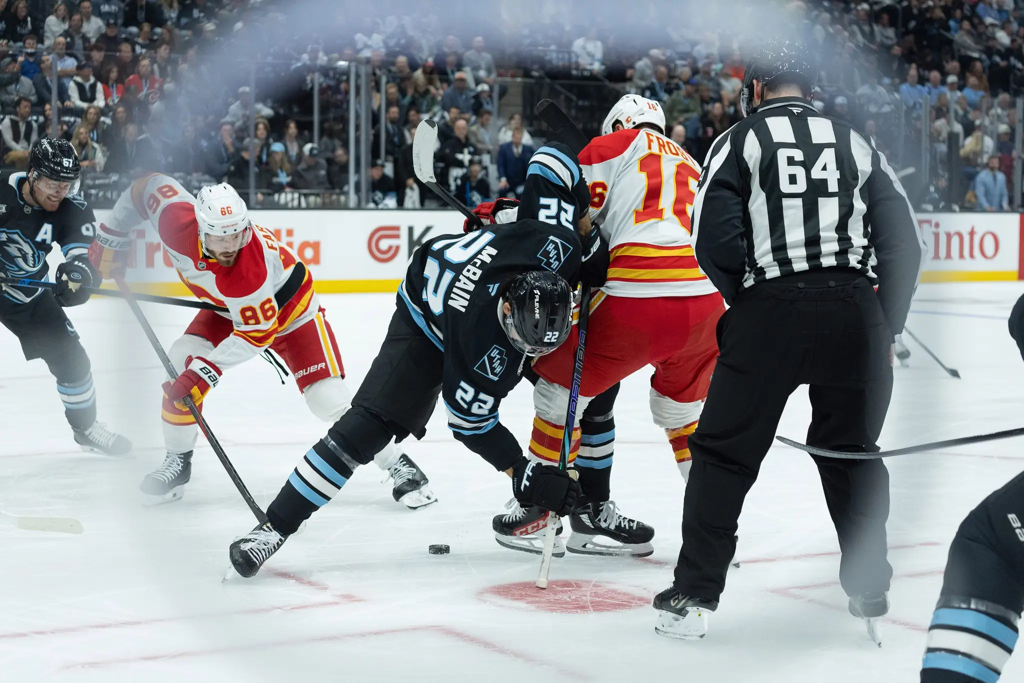 Calgary Flames prehralo s Utahom.