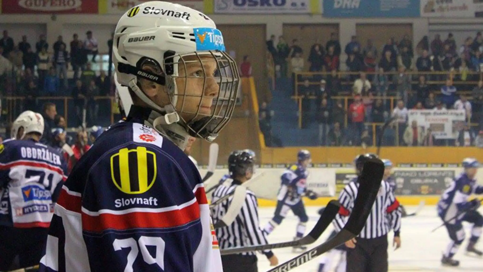 Obranca HKM Zvolen Michal Ivan pred prvým zápasom v Tipsport lige..