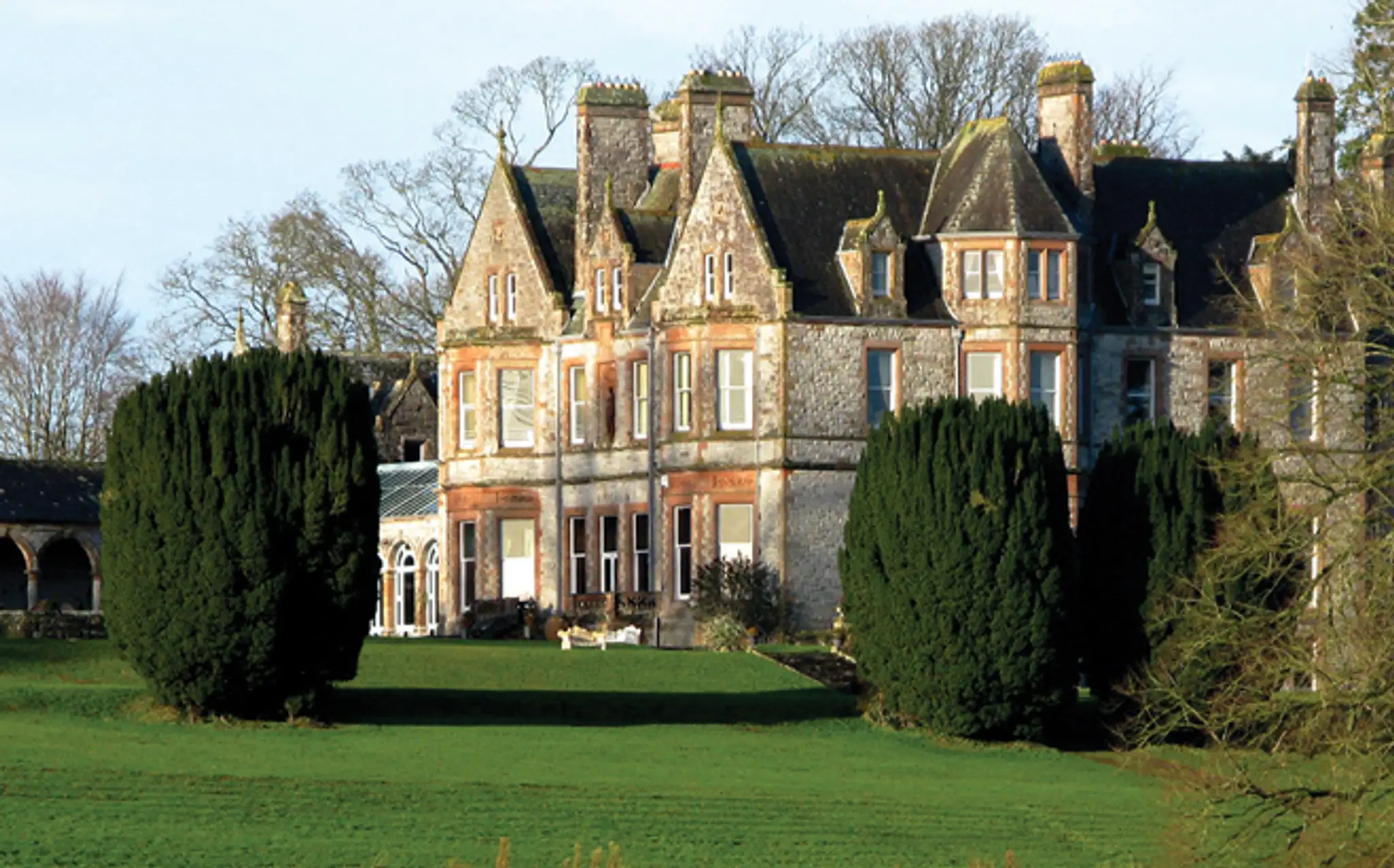 Najlepší historický hotel Castle Leslie Estate v Írsku.