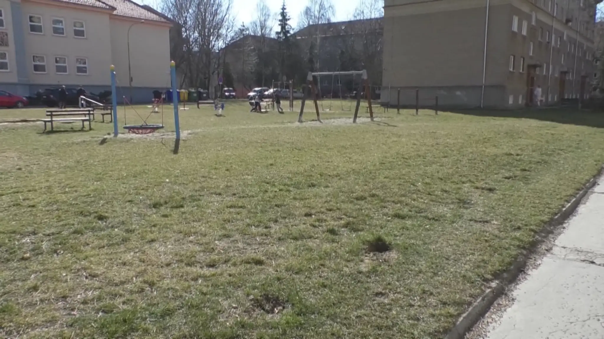 Miesto, kde stál živý plot v Prievidzi.