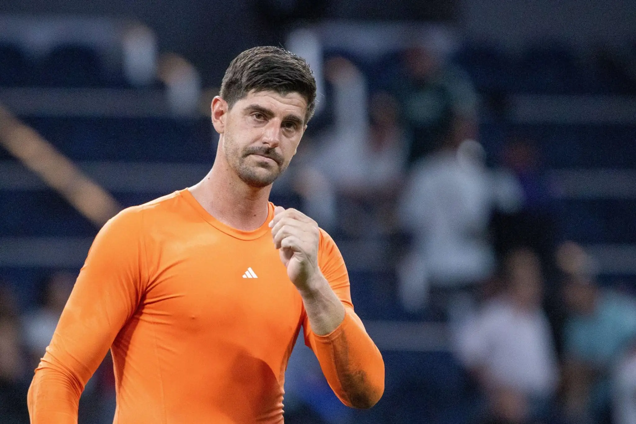 Belgický brankár Thibaut Courtois.