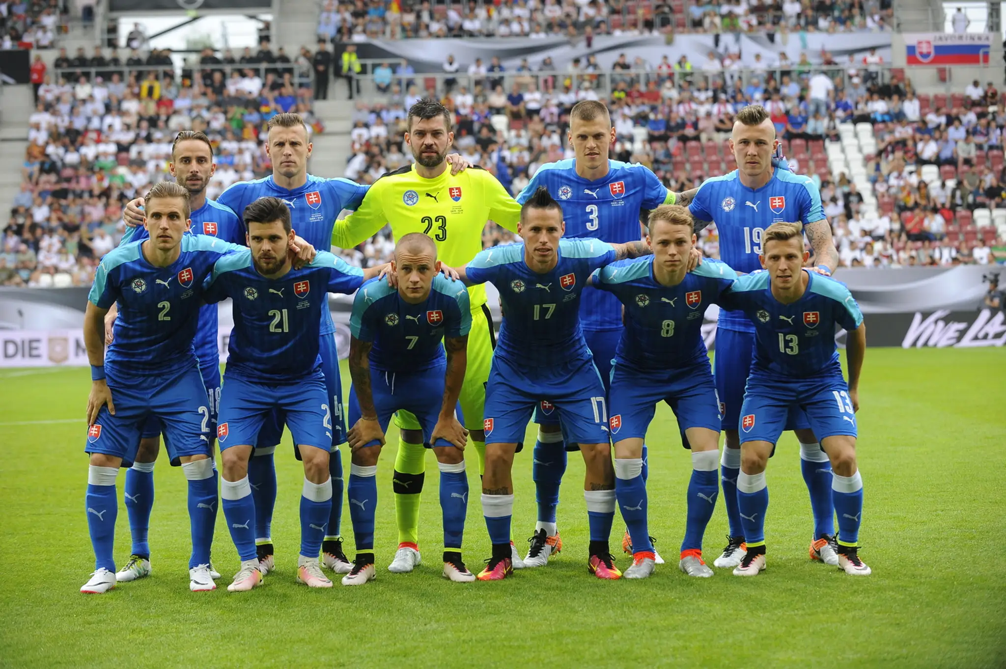 Nemecko SR Futbal ME16 Príprava
