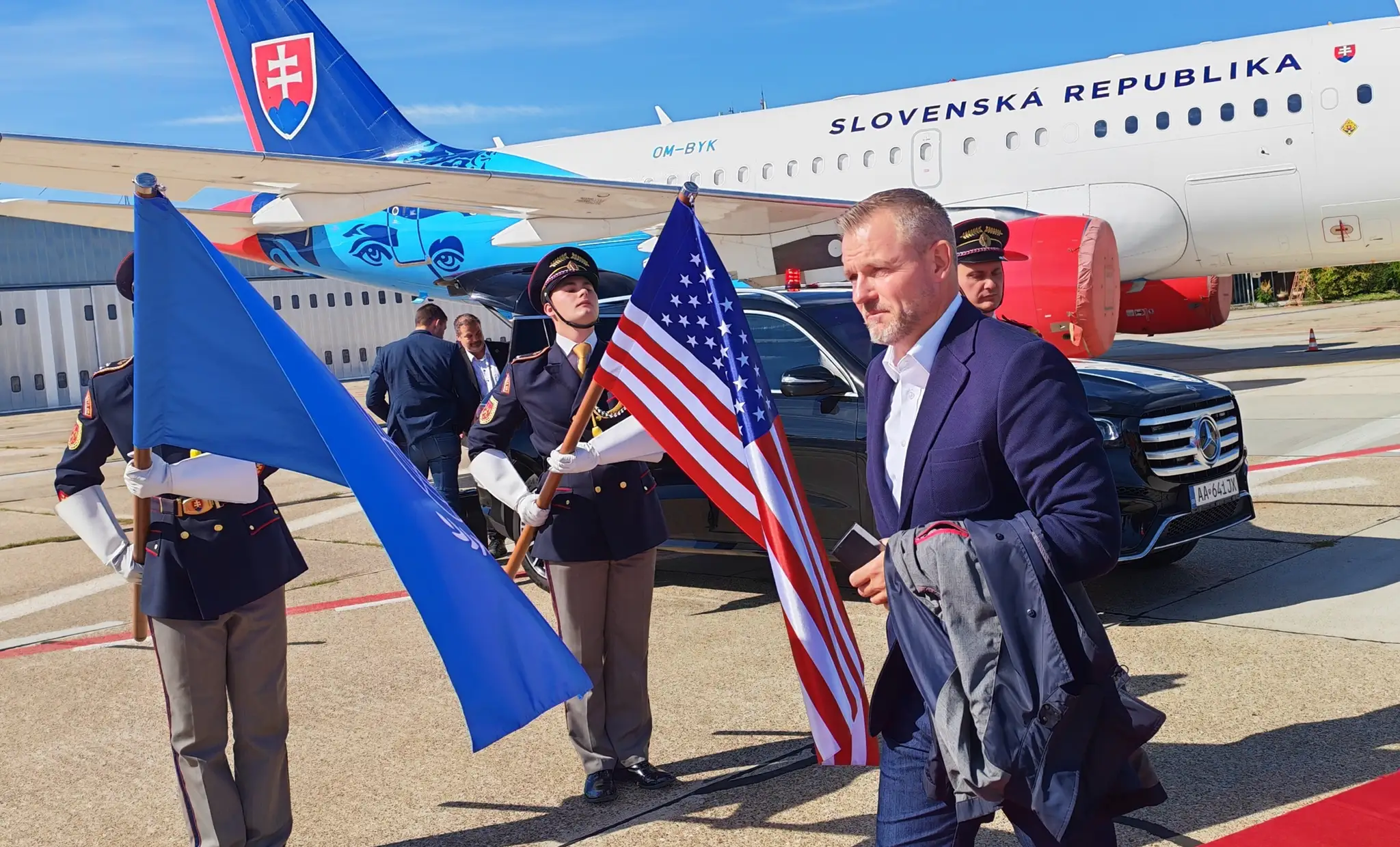 Prezident P. Pellegrini odcestoval do New Yorku na Valné zhromaždenie OSN