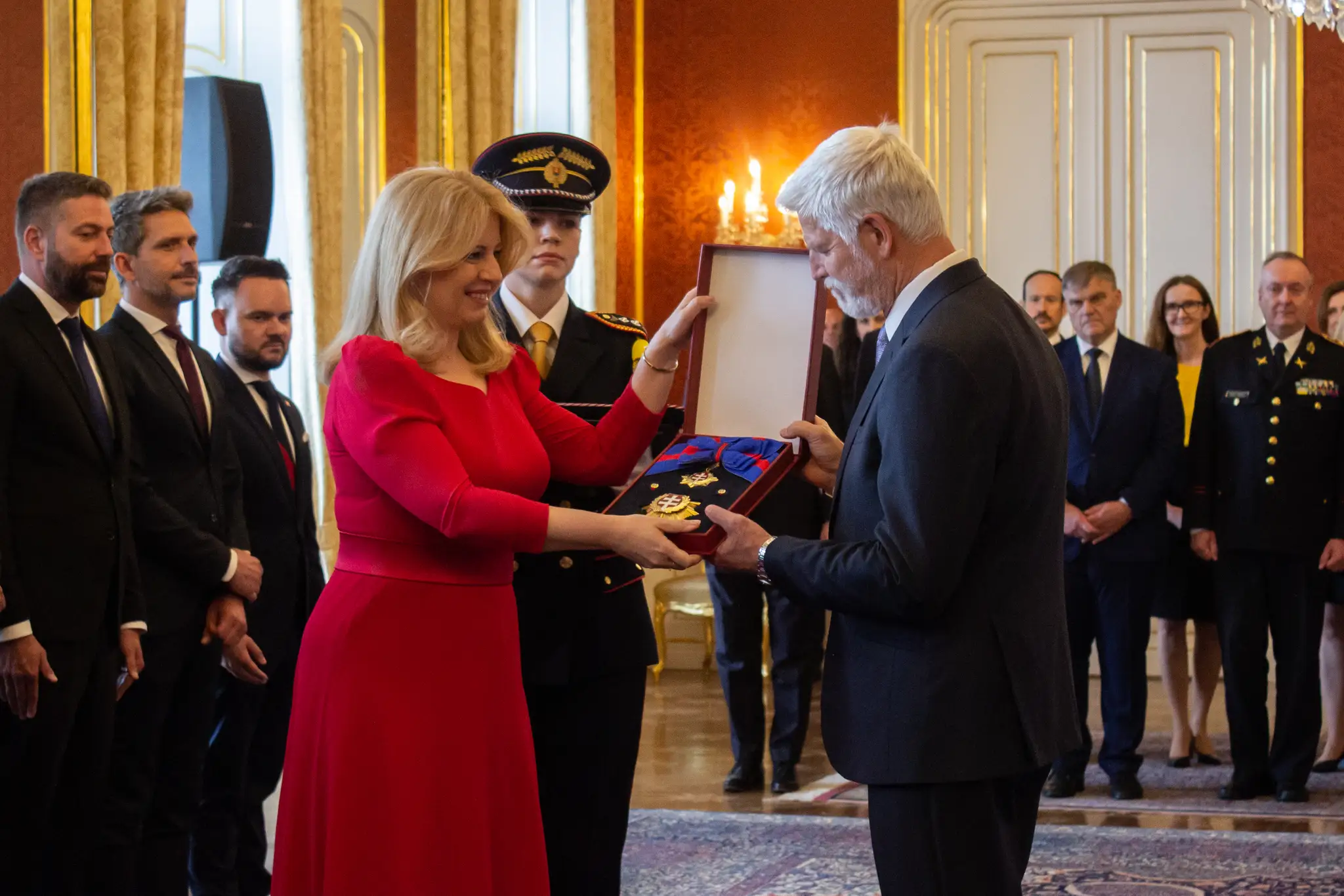 Z. Čaputová a P. Pavel