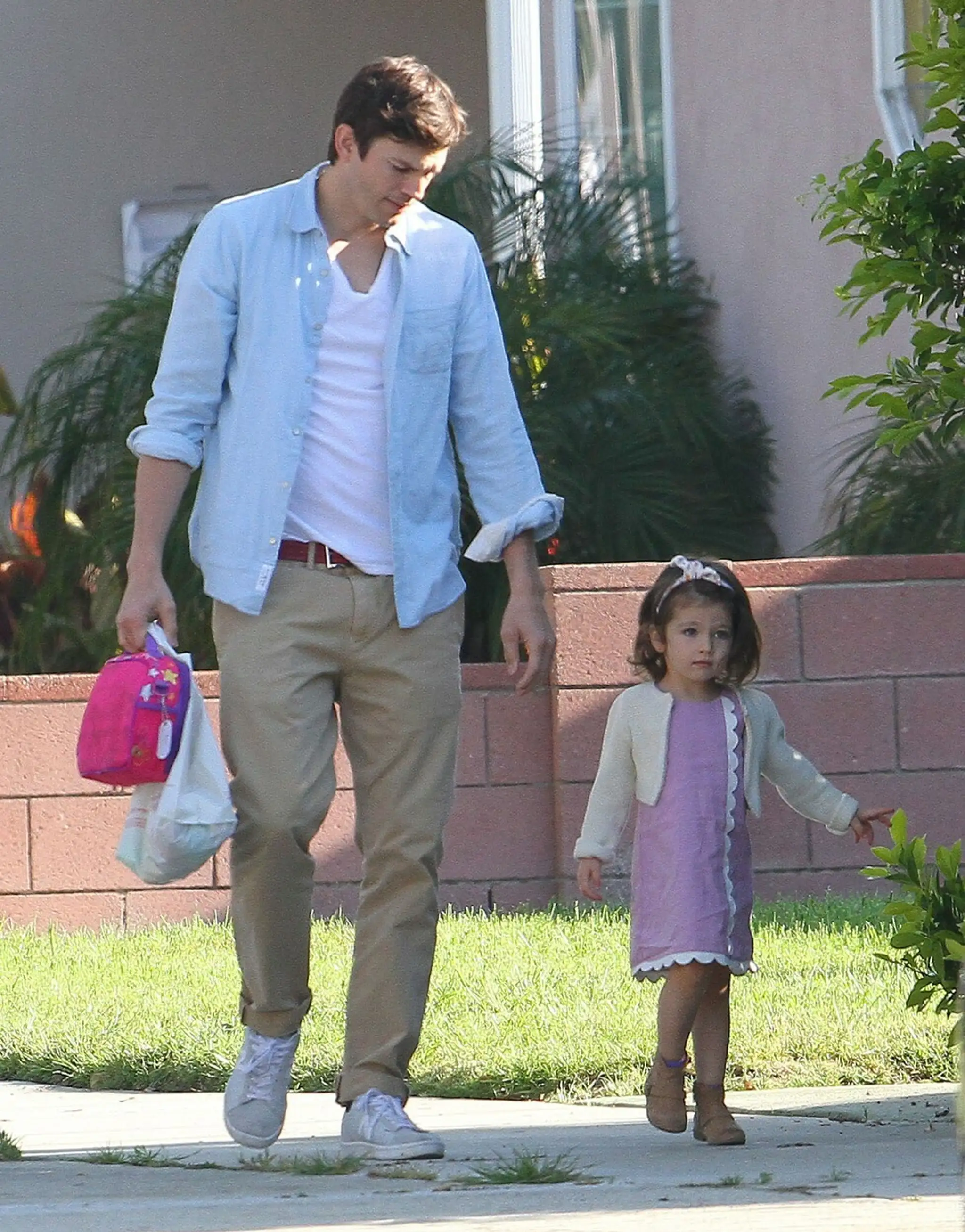 Ashton Kutcher s dcérkou Wyatt