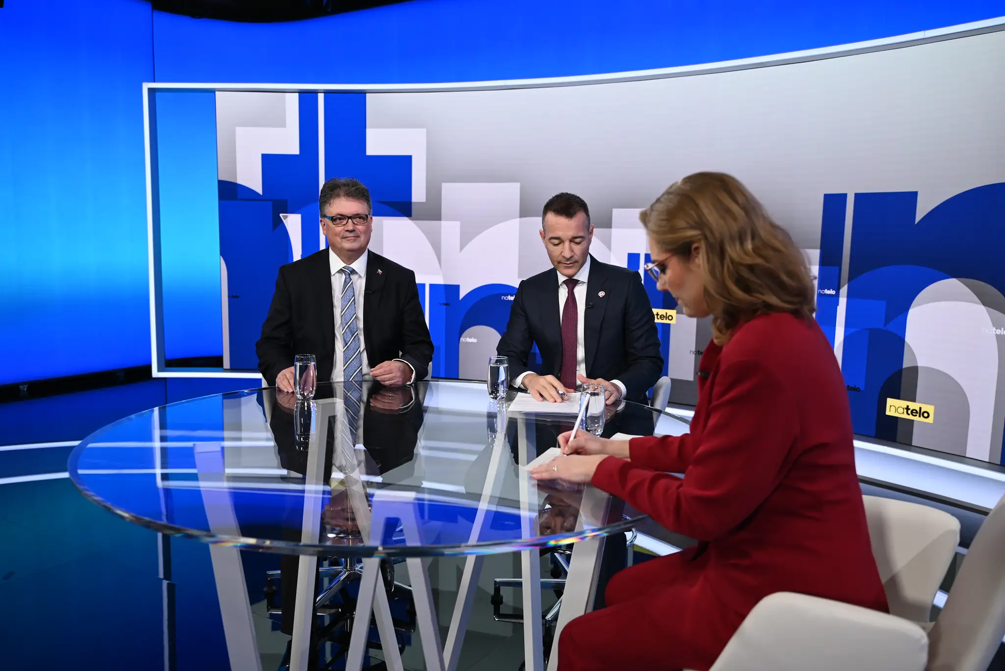 Minister Tomáš Drucker (Hlas-SD) a poslanec Ján Horecký (KDH)