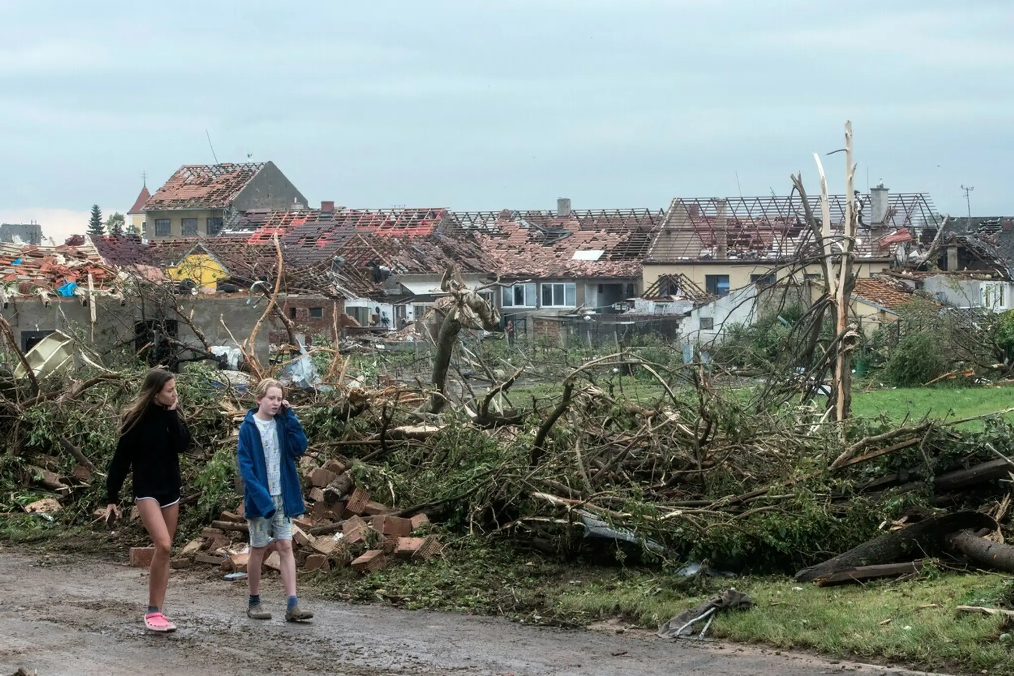 Apokalypsa po tornáde a búrke na Morave