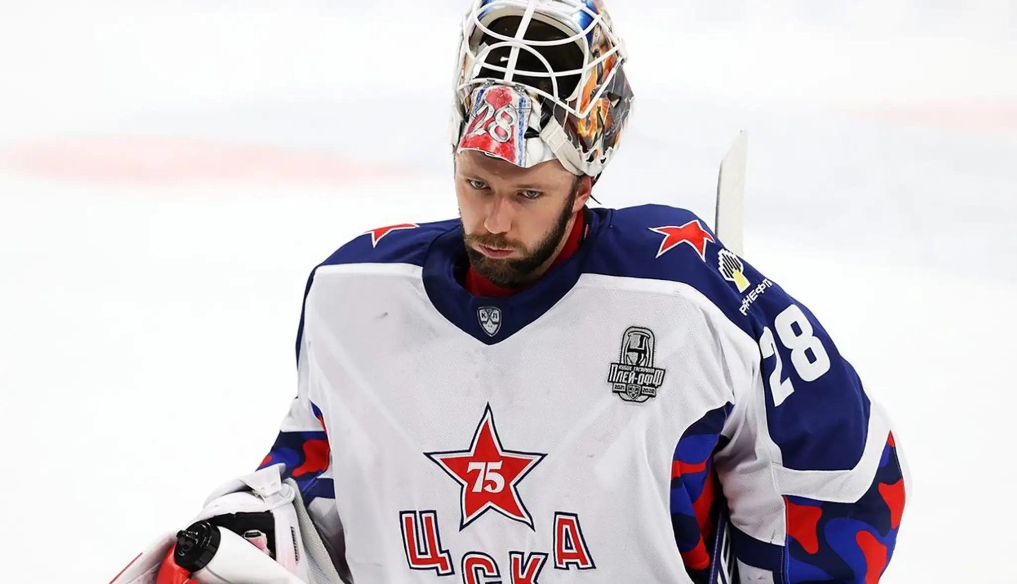Brankár CSKA Moskva Ivan Fedotov.