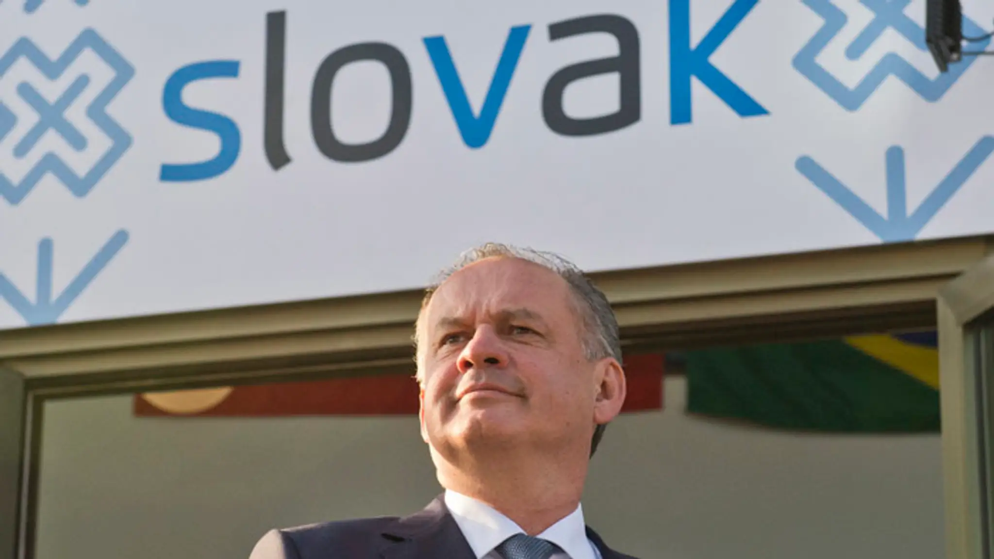 Prezident Andrej Kiska počas otvorenia Slovenského domu v Riu de Janeiru.