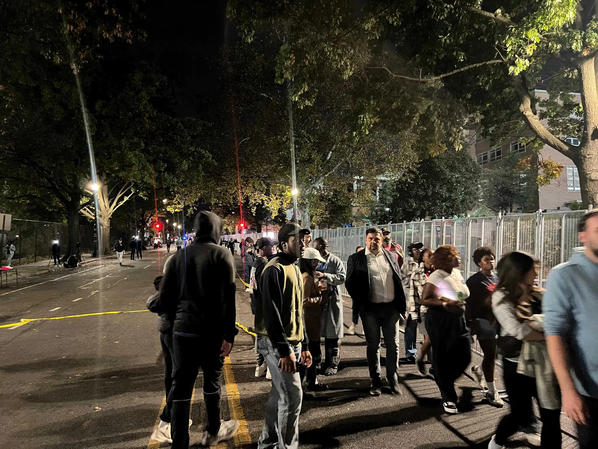Volebná noc v Howard University, alma mater Kamaly Harrisovej