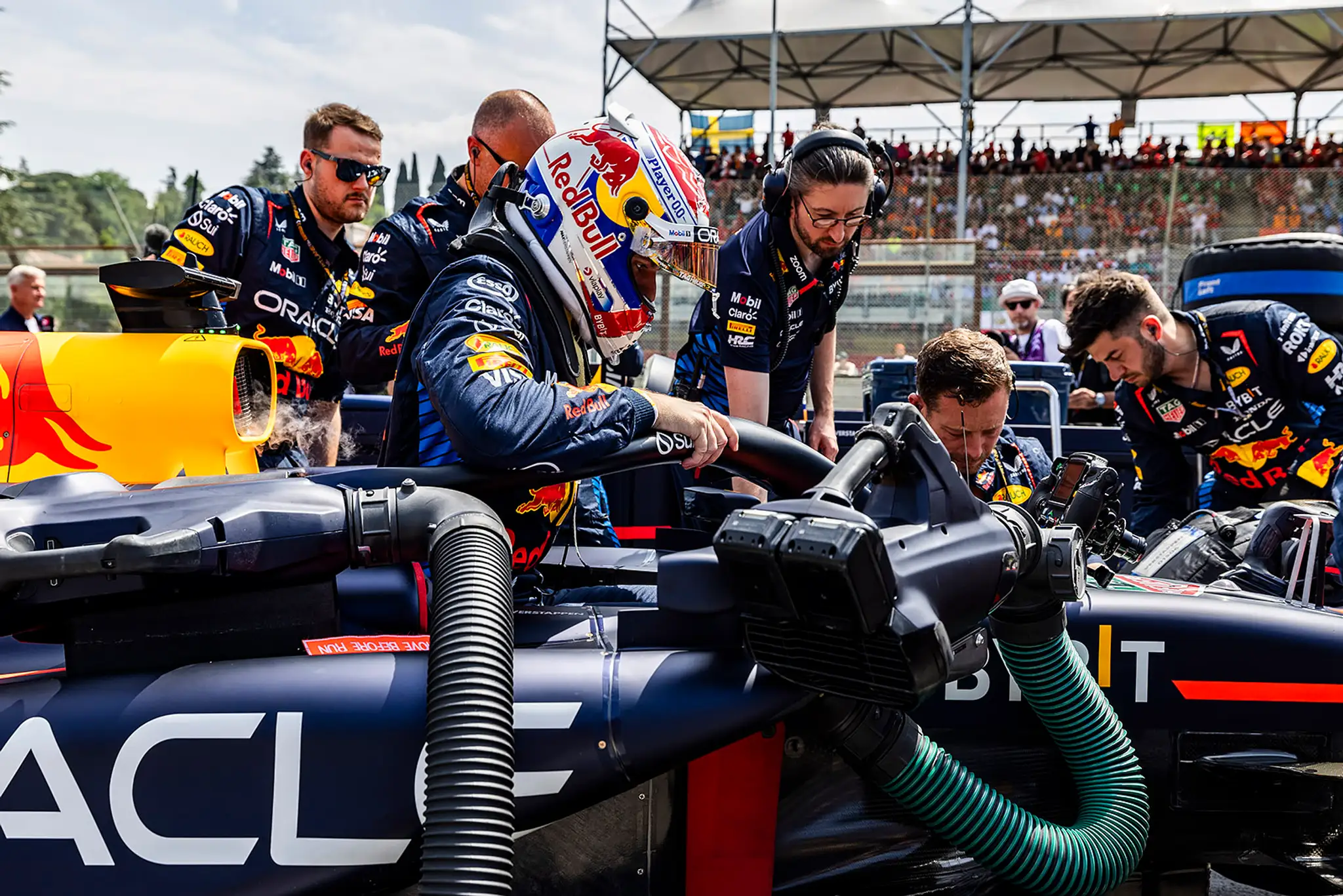 Max Verstappen sa opäť tešil z víťazstva.