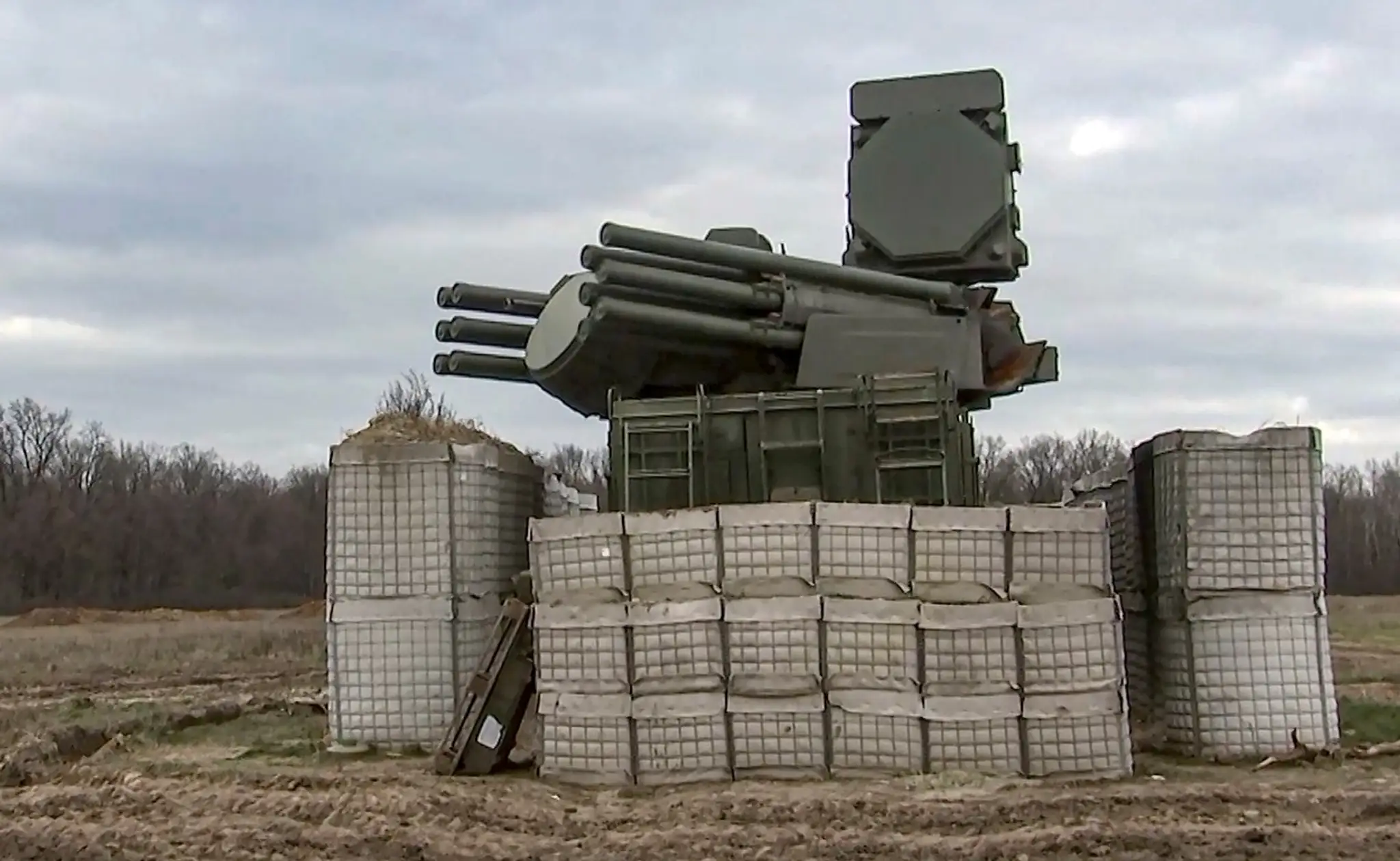 Obranný raketový systém Pancir.