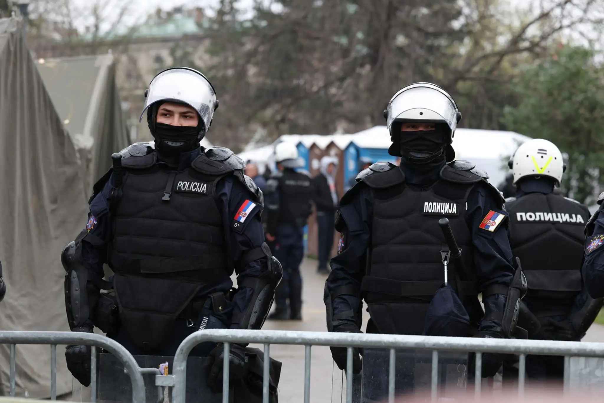 Srbská polícia 