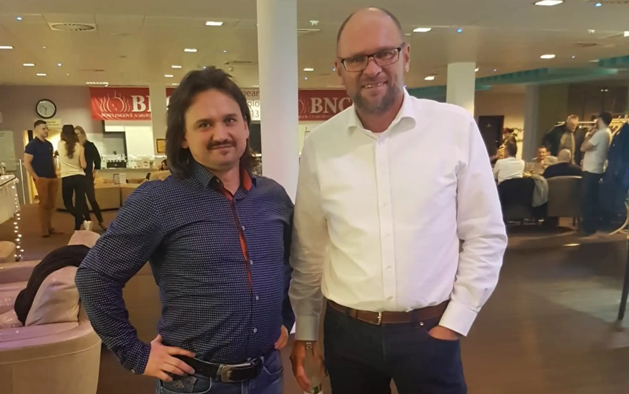 Jozef Kanuščák a šéf SaS Richard Sulík.