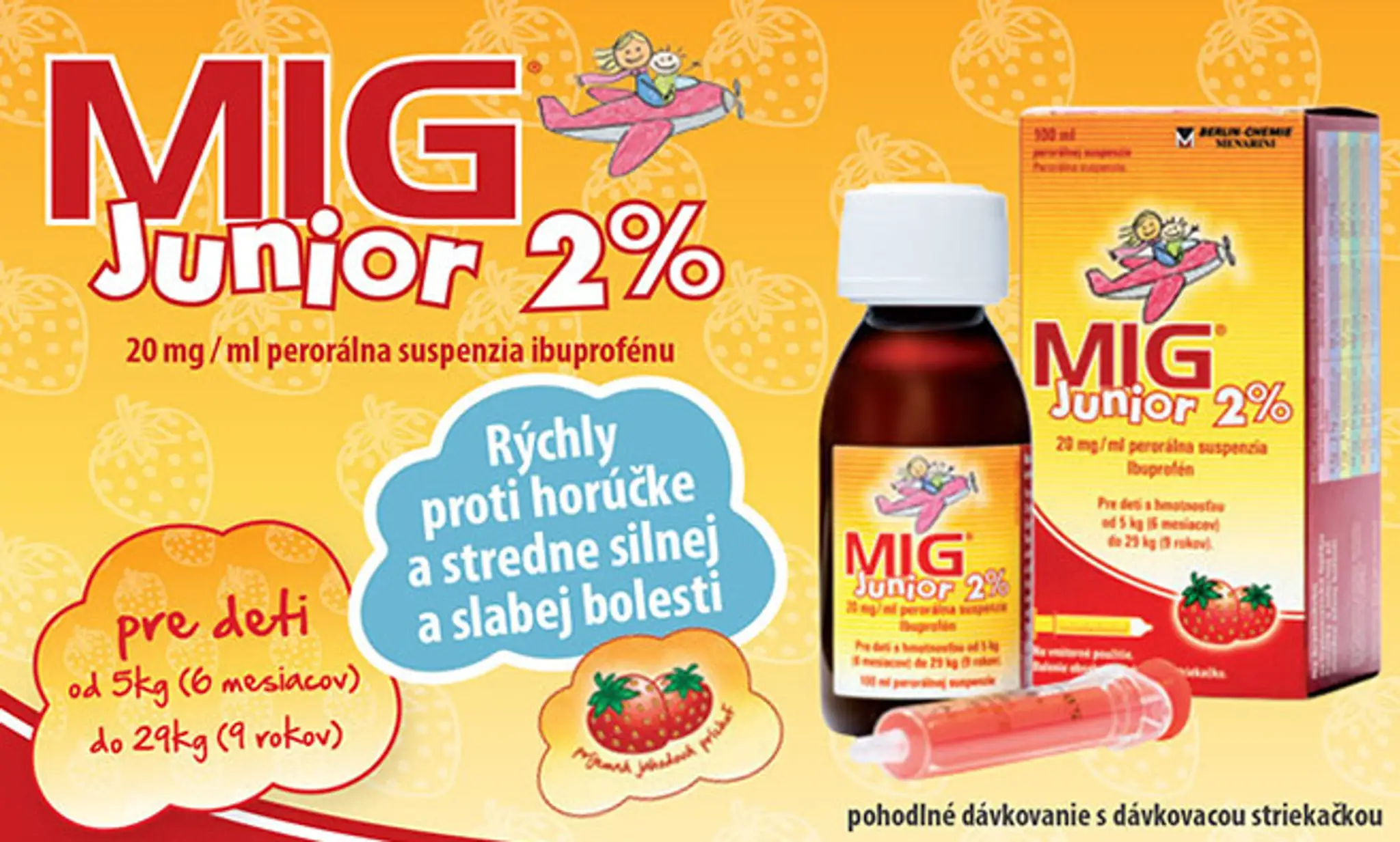 Mig Junior 2% - liek, ktorý sťahujú z trhu.