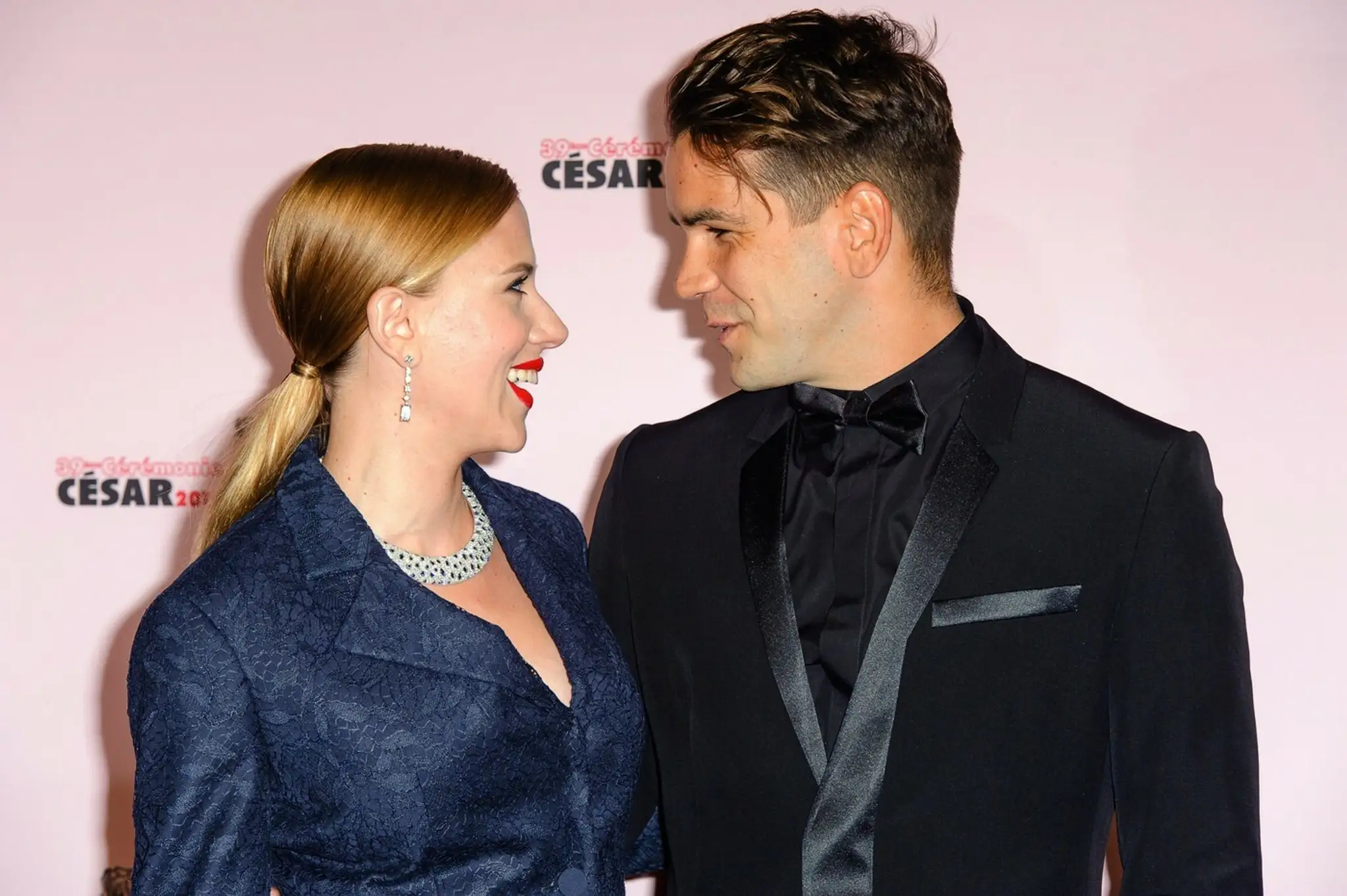 Scarlett Johansson a Romain Dauriac.